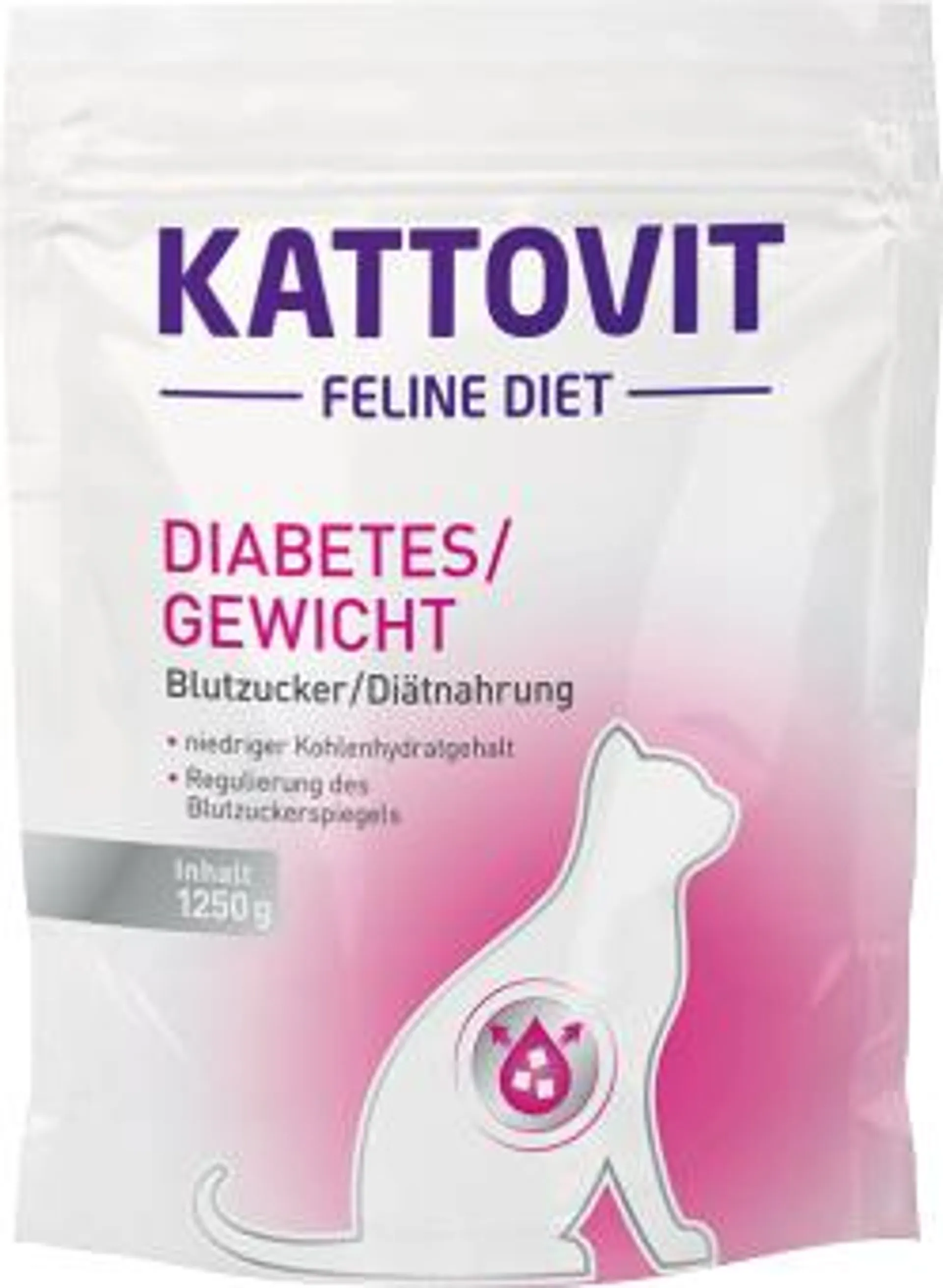 KATTOVIT Feline Diet 1,25kg Diabetes