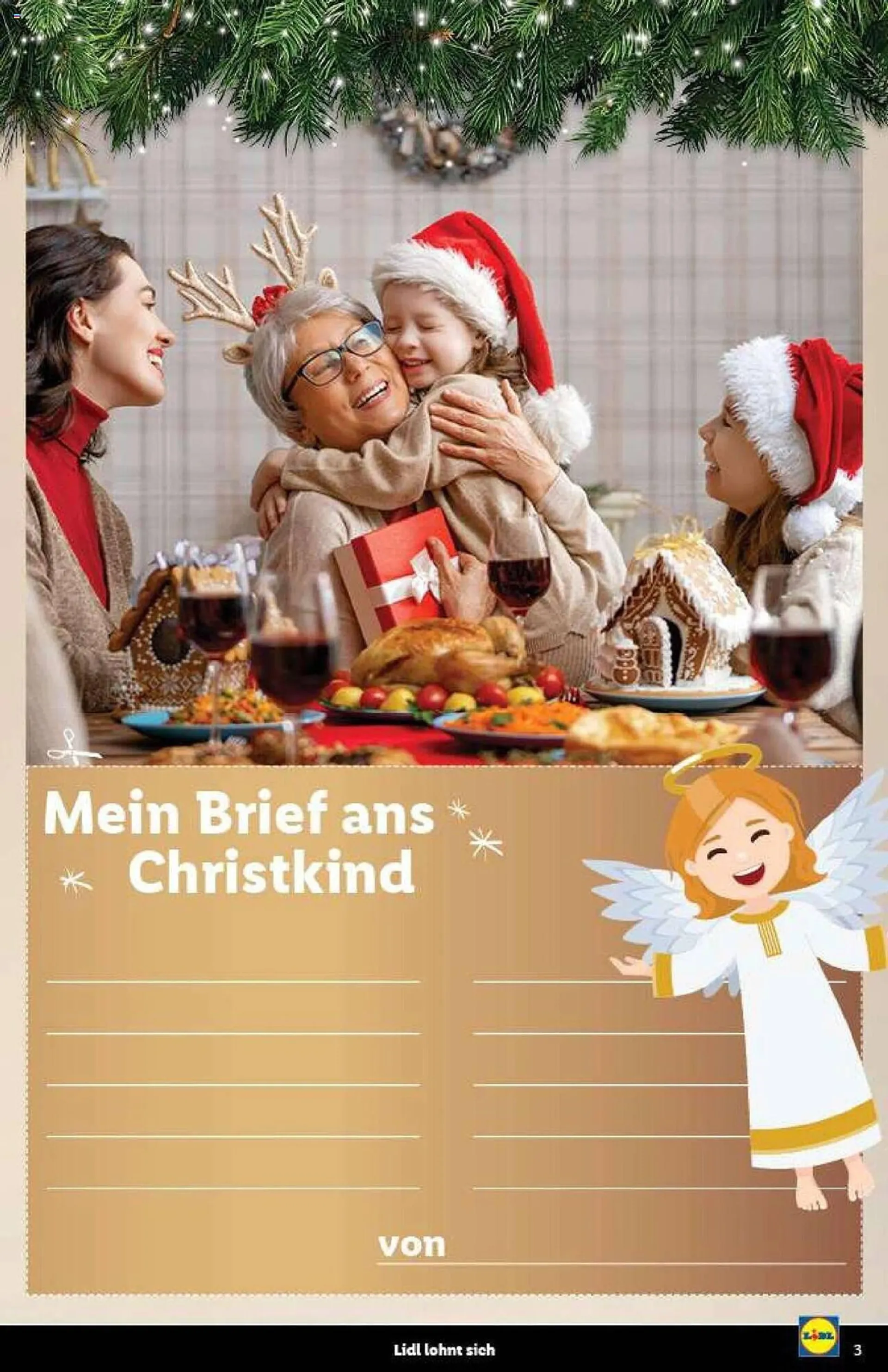 Lidl Flugblatt von 30. Oktober bis 14. Dezember 2023 - Flugblätt seite  3