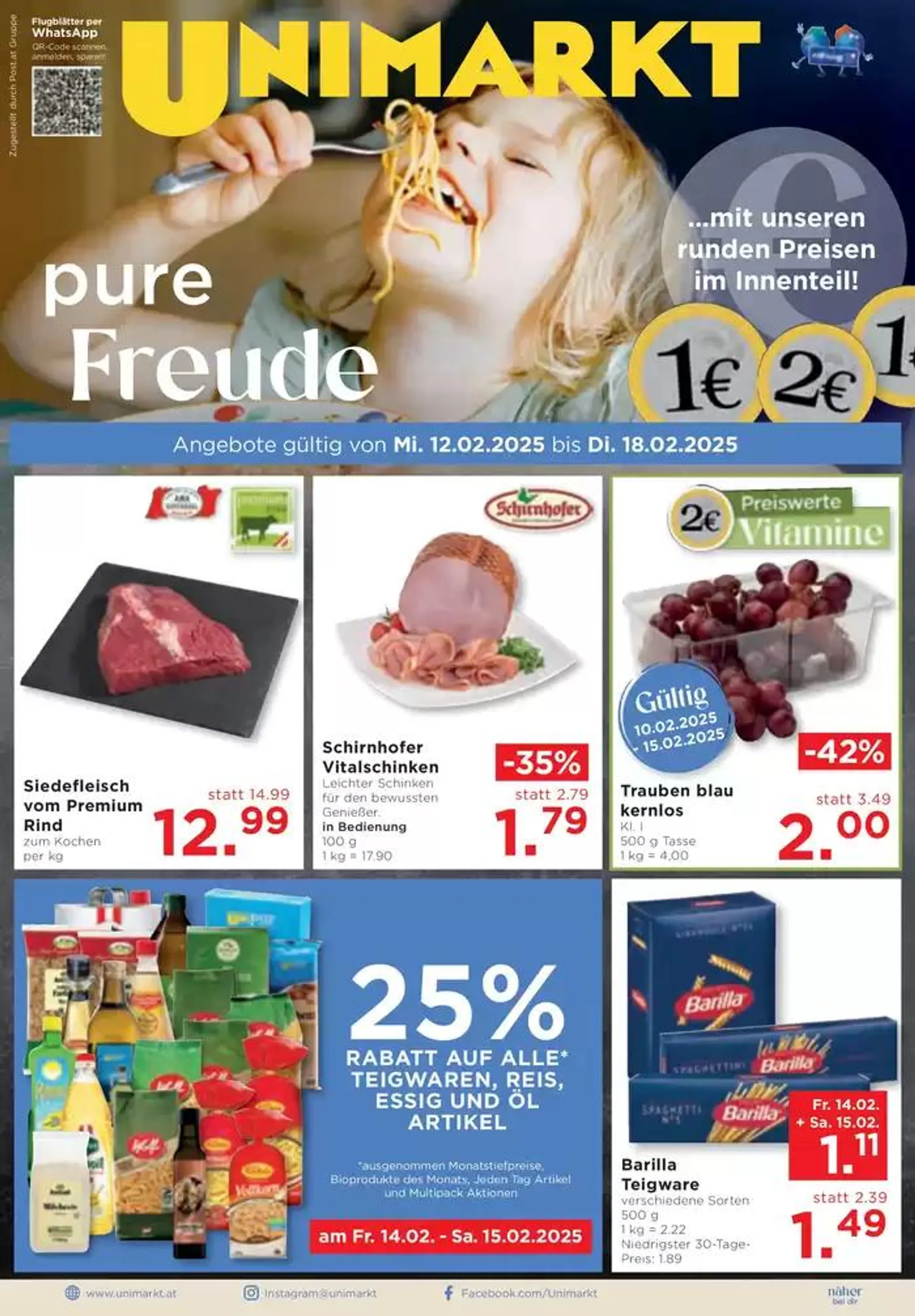 Unimarkt flugblatt - 1