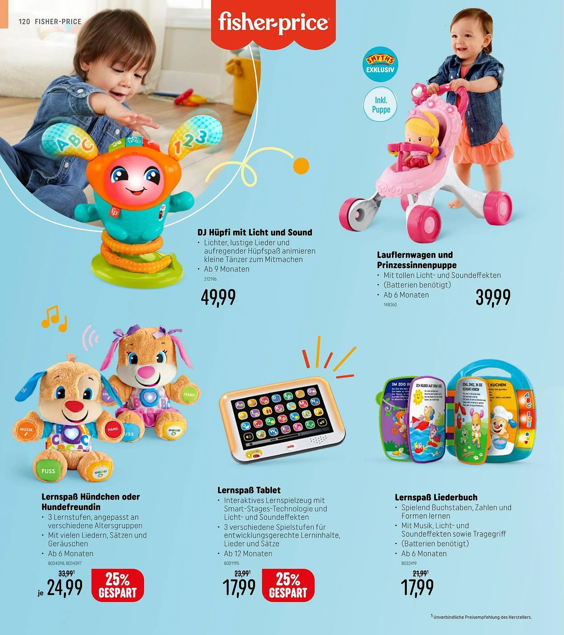 Smyths Toys Flugblatt von 6. Juli bis 30. November 2023 - Flugblätt seite  120