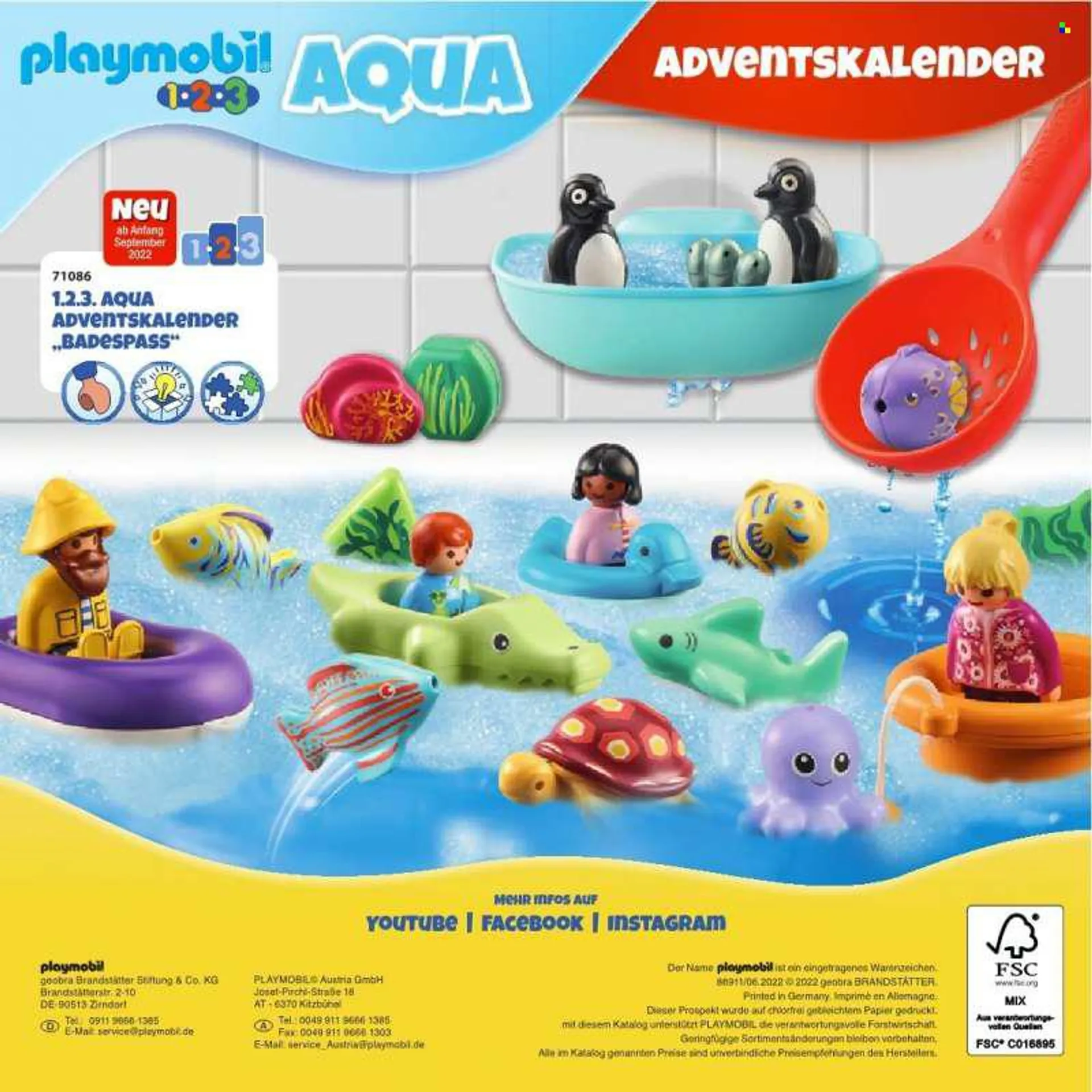 Angebote PLAYMOBIL - Verkaufsprodukte - Adventskalender, Playmobil. Seite 20.