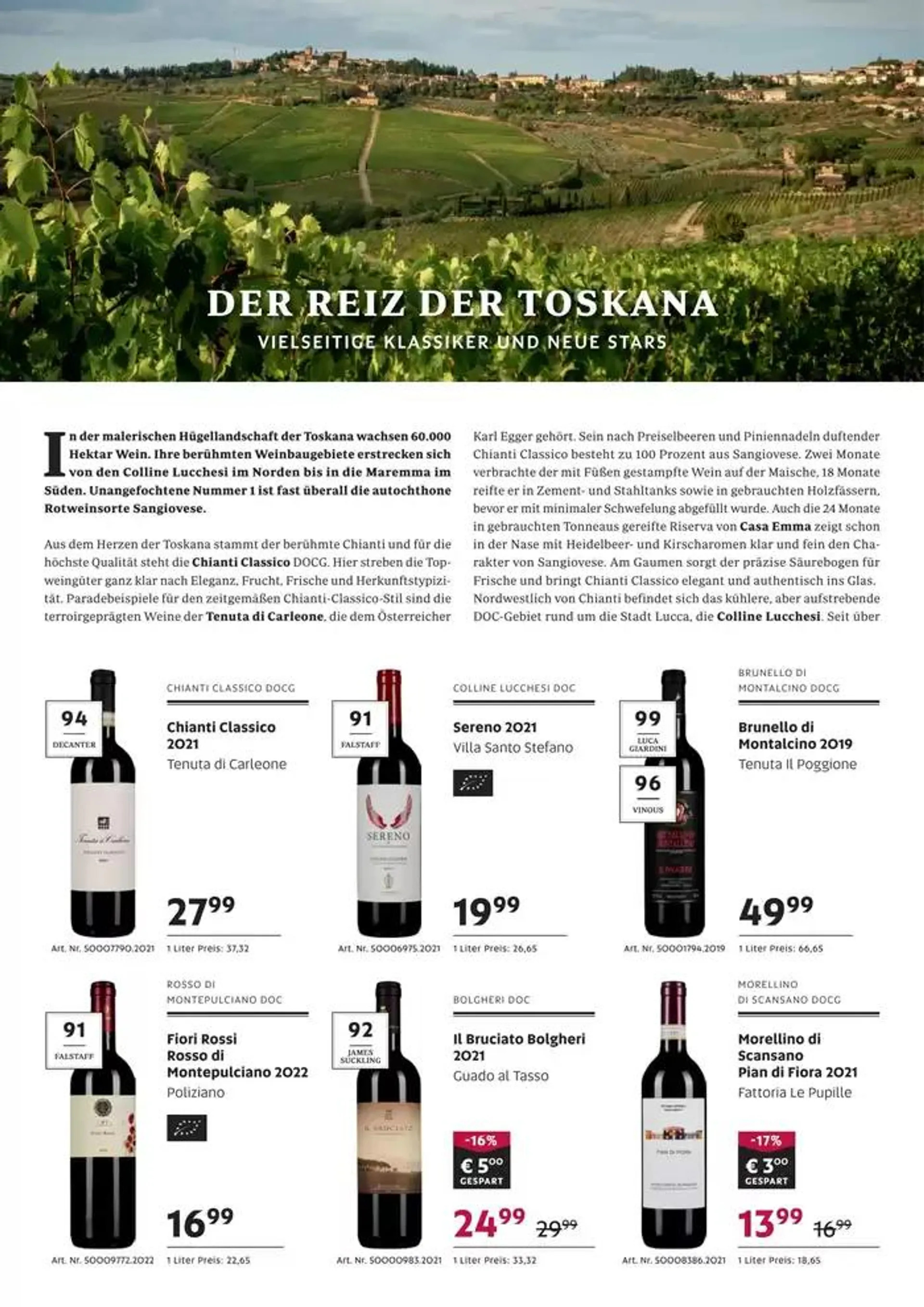 Wein & Co flugblatt von 1. Oktober bis 15. Oktober 2024 - Flugblätt seite  6