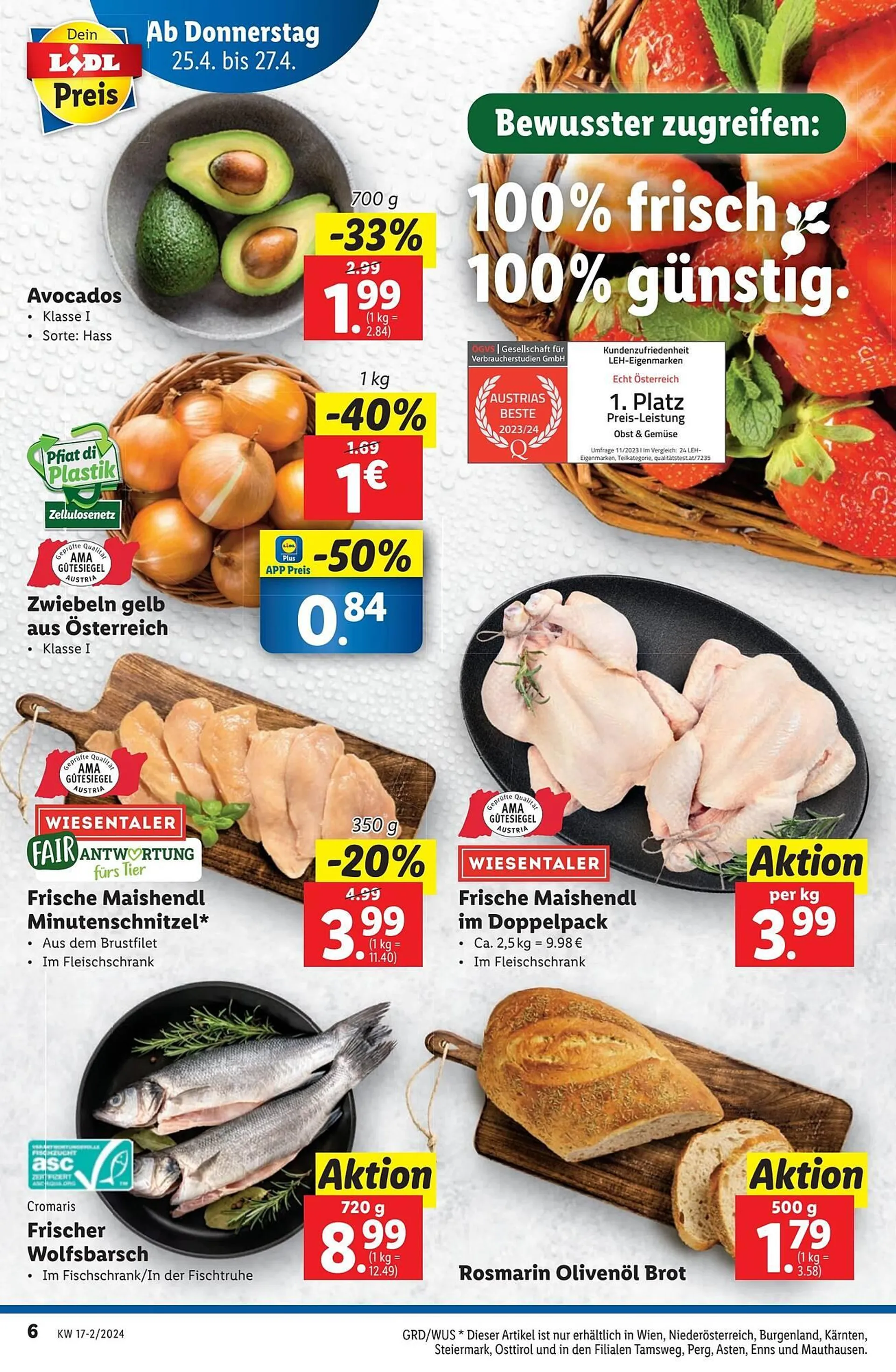 Lidl Flugblatt von 24. April bis 30. April 2024 - Flugblätt seite  6