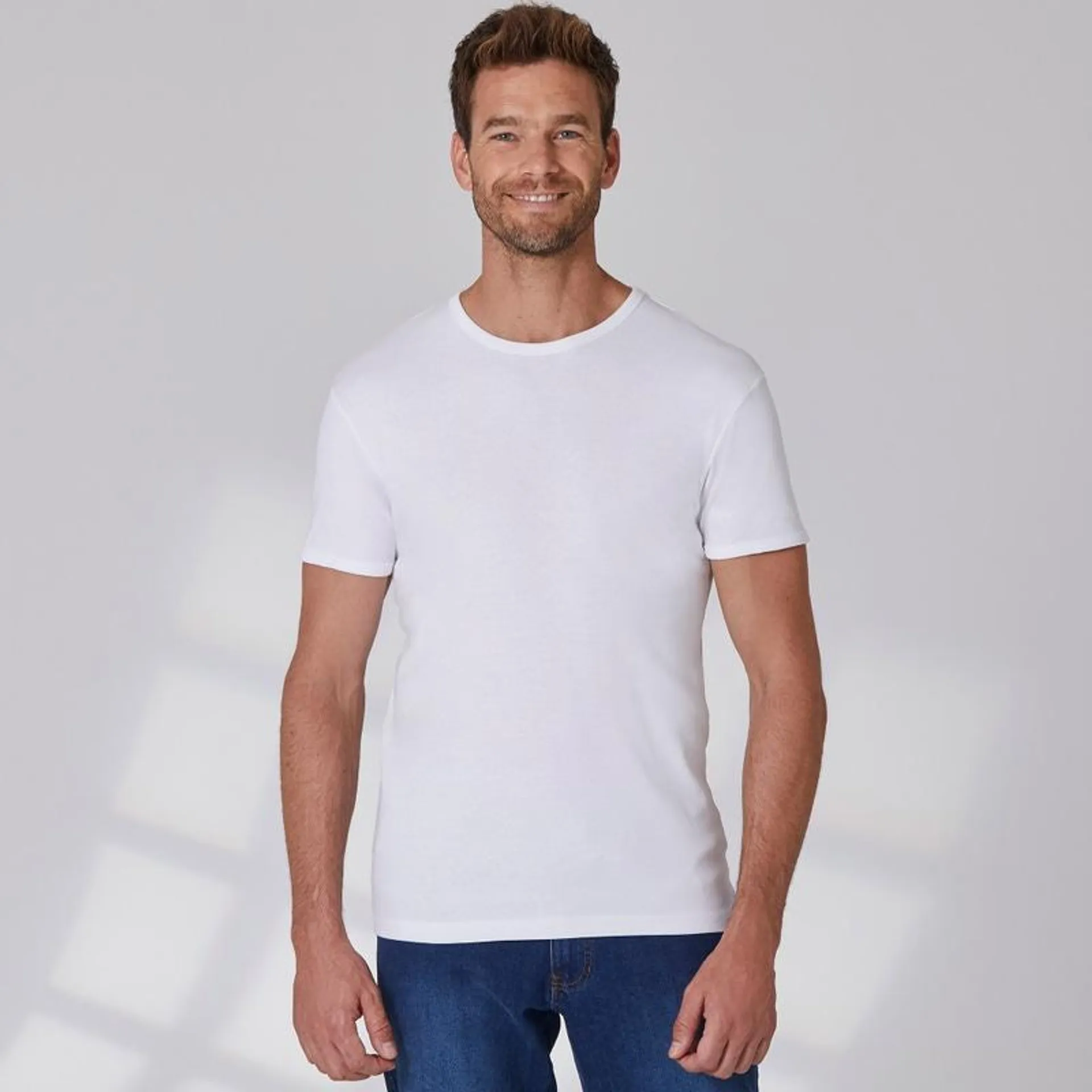 Herren-T-Shirt aus reiner Baumwolle