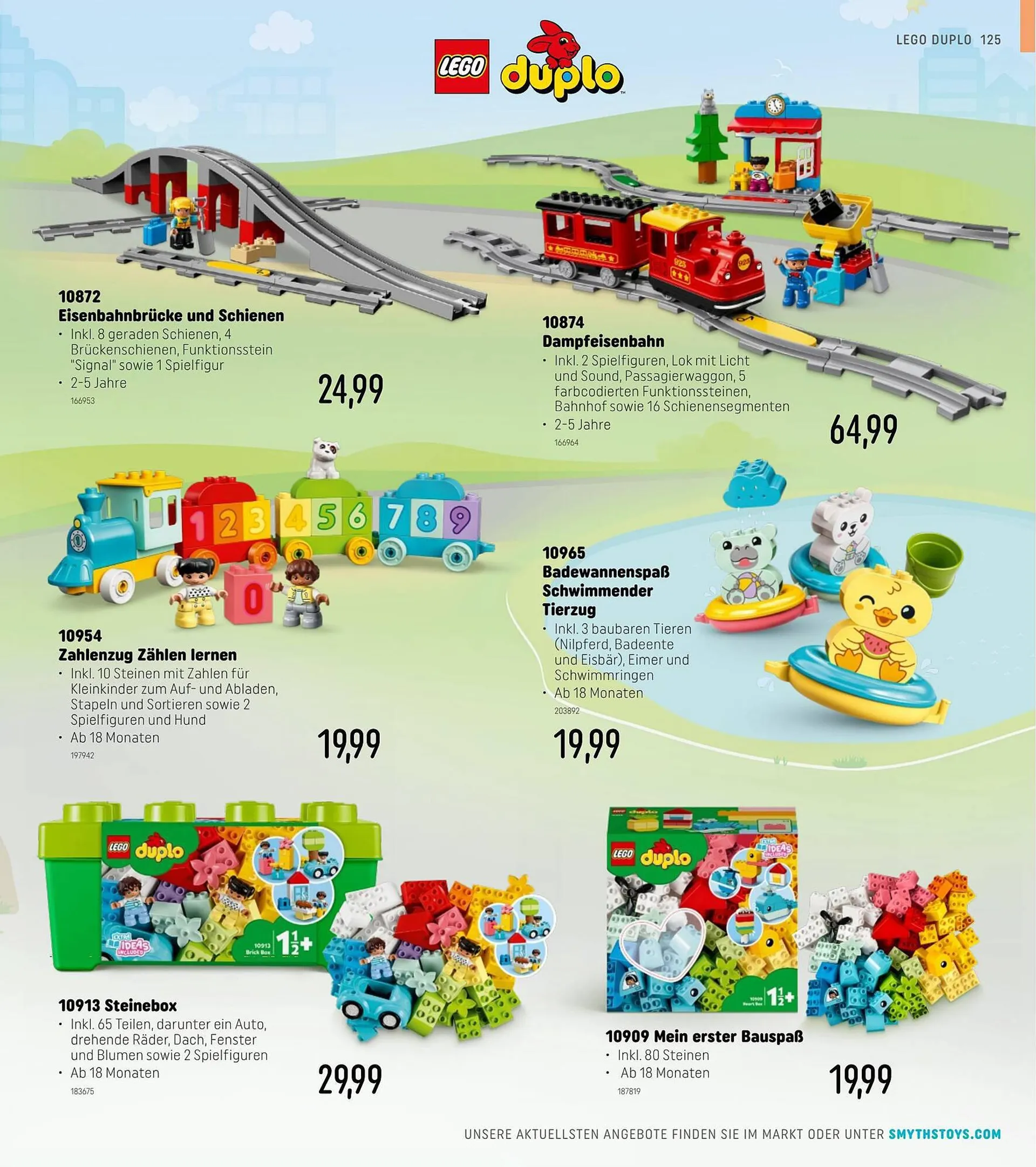 Smyths Toys Flugblatt von 6. Juli bis 30. November 2023 - Flugblätt seite  125