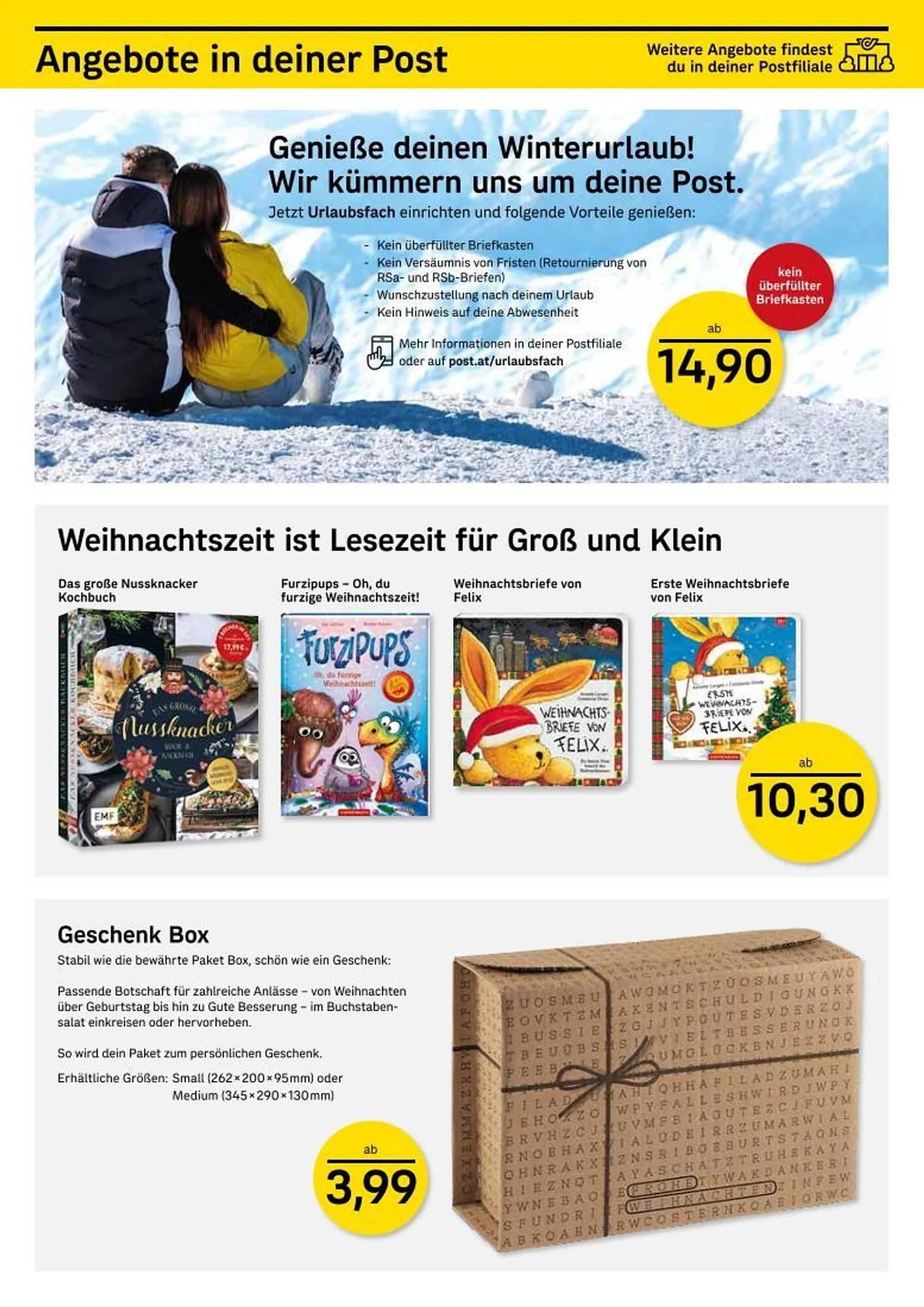 Post Flugblatt von 2. Dezember bis 22. Dezember 2024 - Flugblätt seite  5