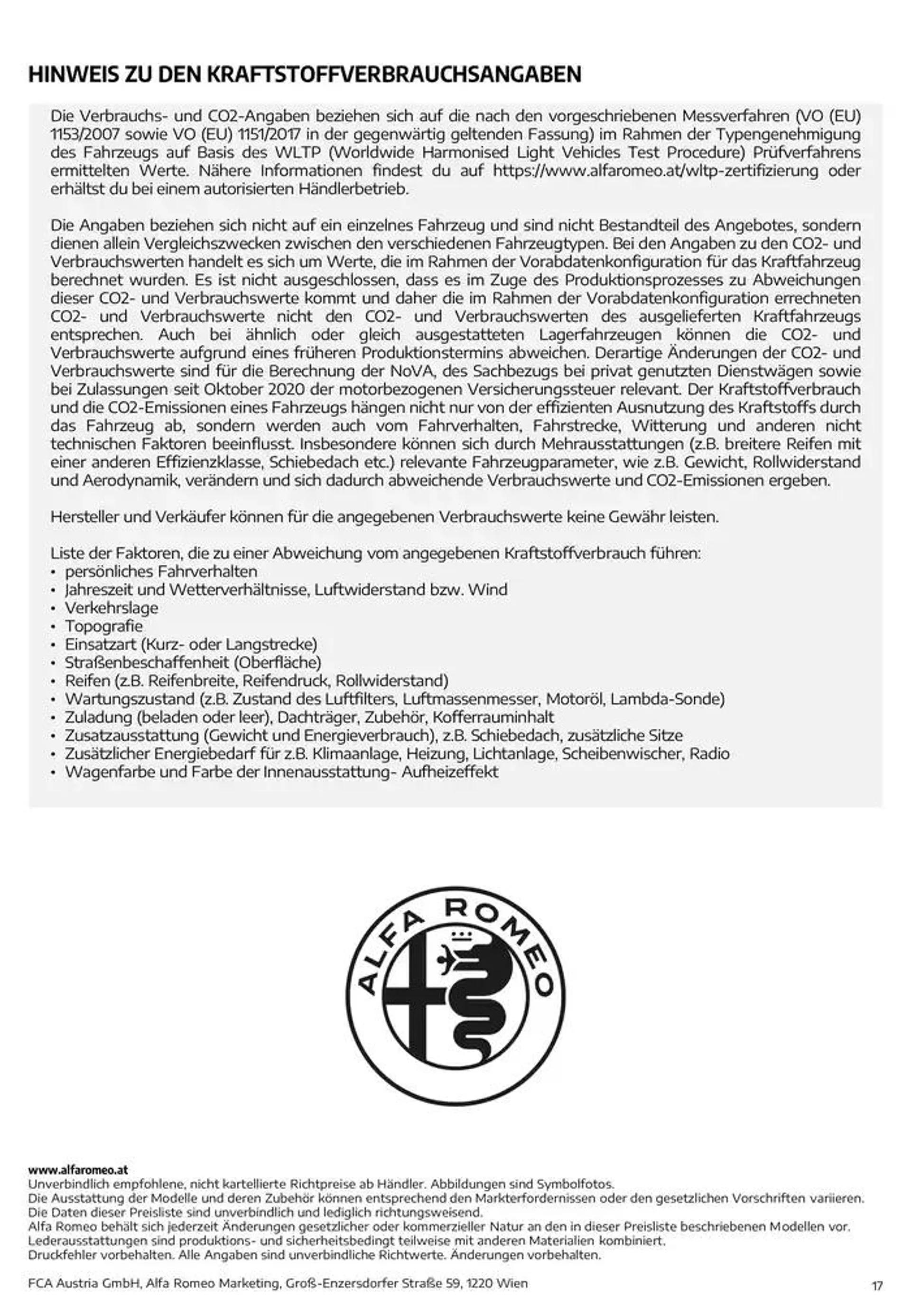 Alfa Romeo Tonale von 21. Jänner bis 21. Jänner 2026 - Flugblätt seite  17