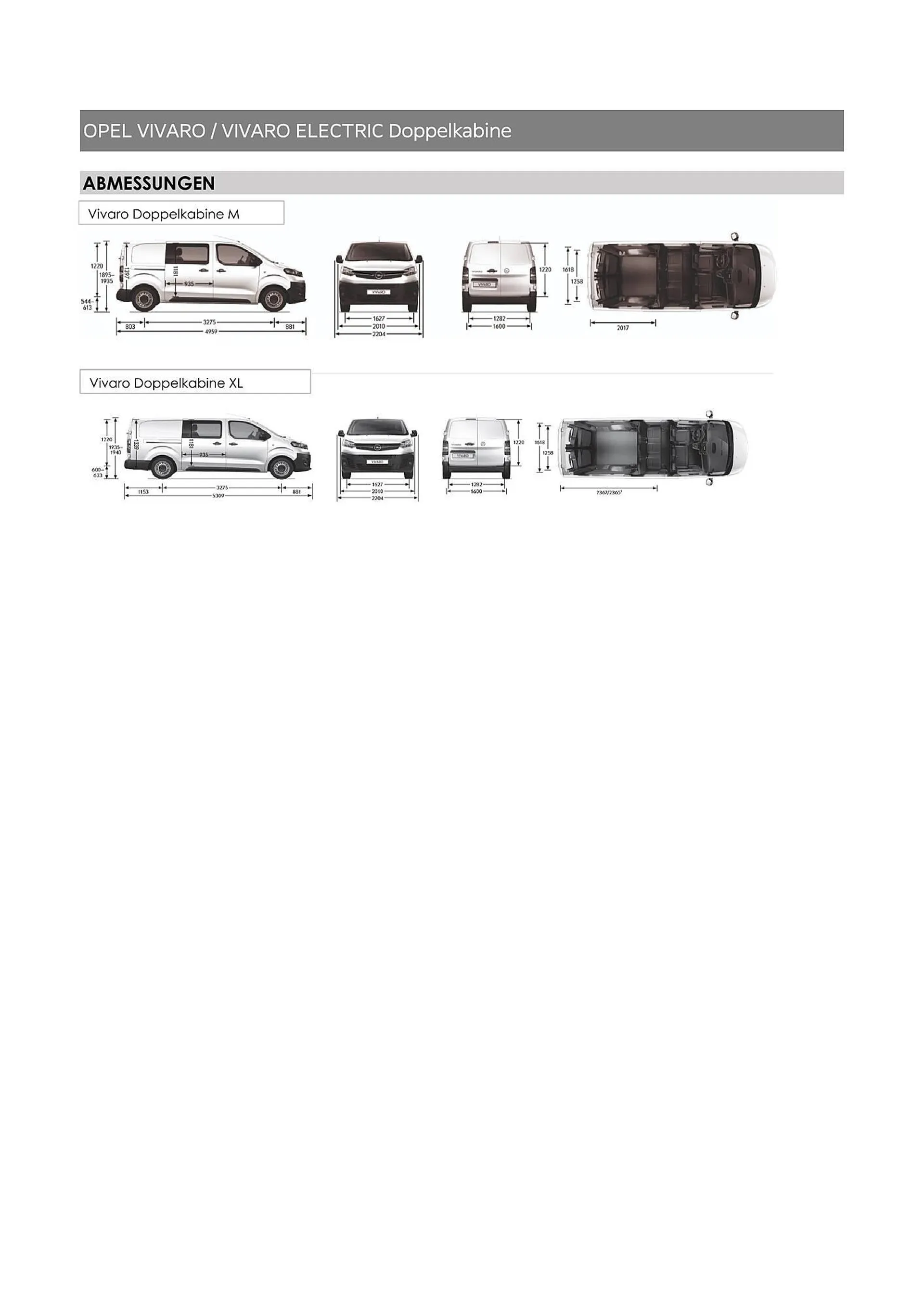 Opel Vivaro Flugblatt von 16. Mai bis 31. Dezember 2024 - Flugblätt seite  15