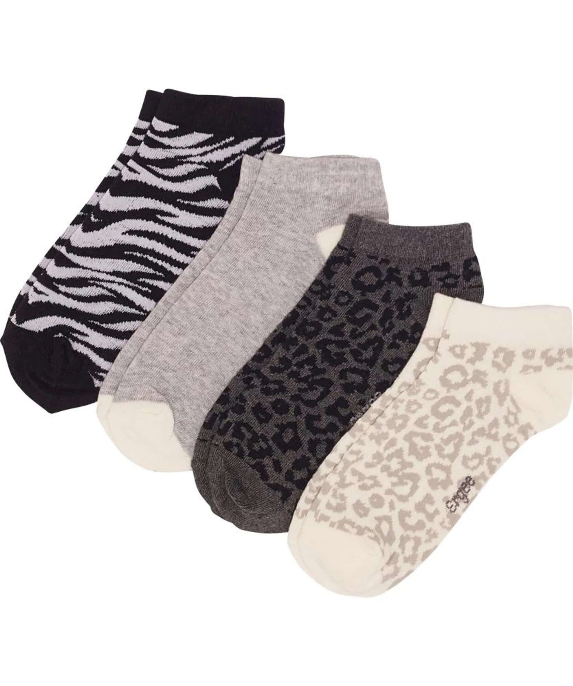 Sneakersocken 4er-Pack, Ergee