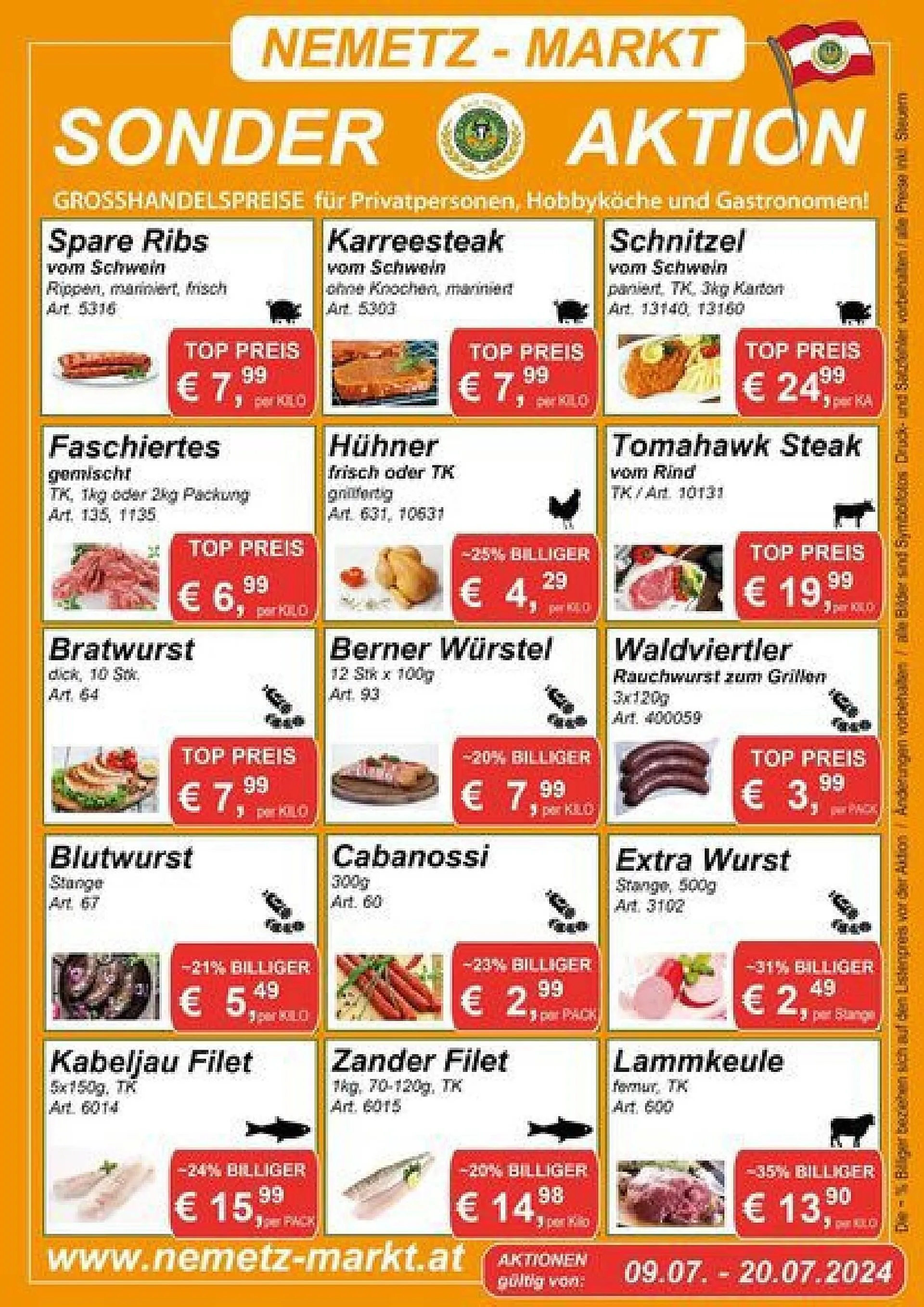 Nemetz Markt Flugblatt - 1