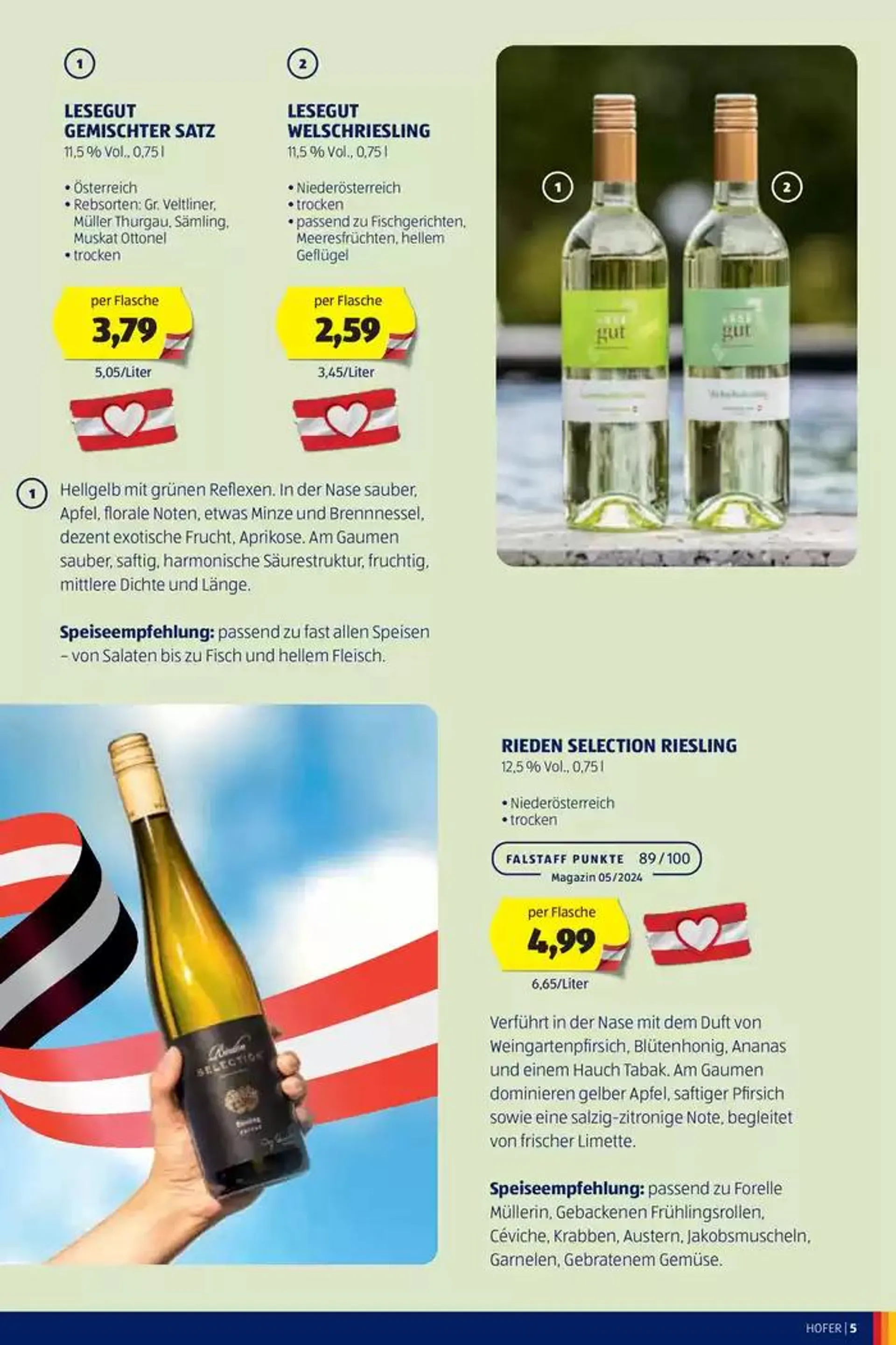 Wein-Magazin von 16. Oktober bis 30. Oktober 2024 - Flugblätt seite  5