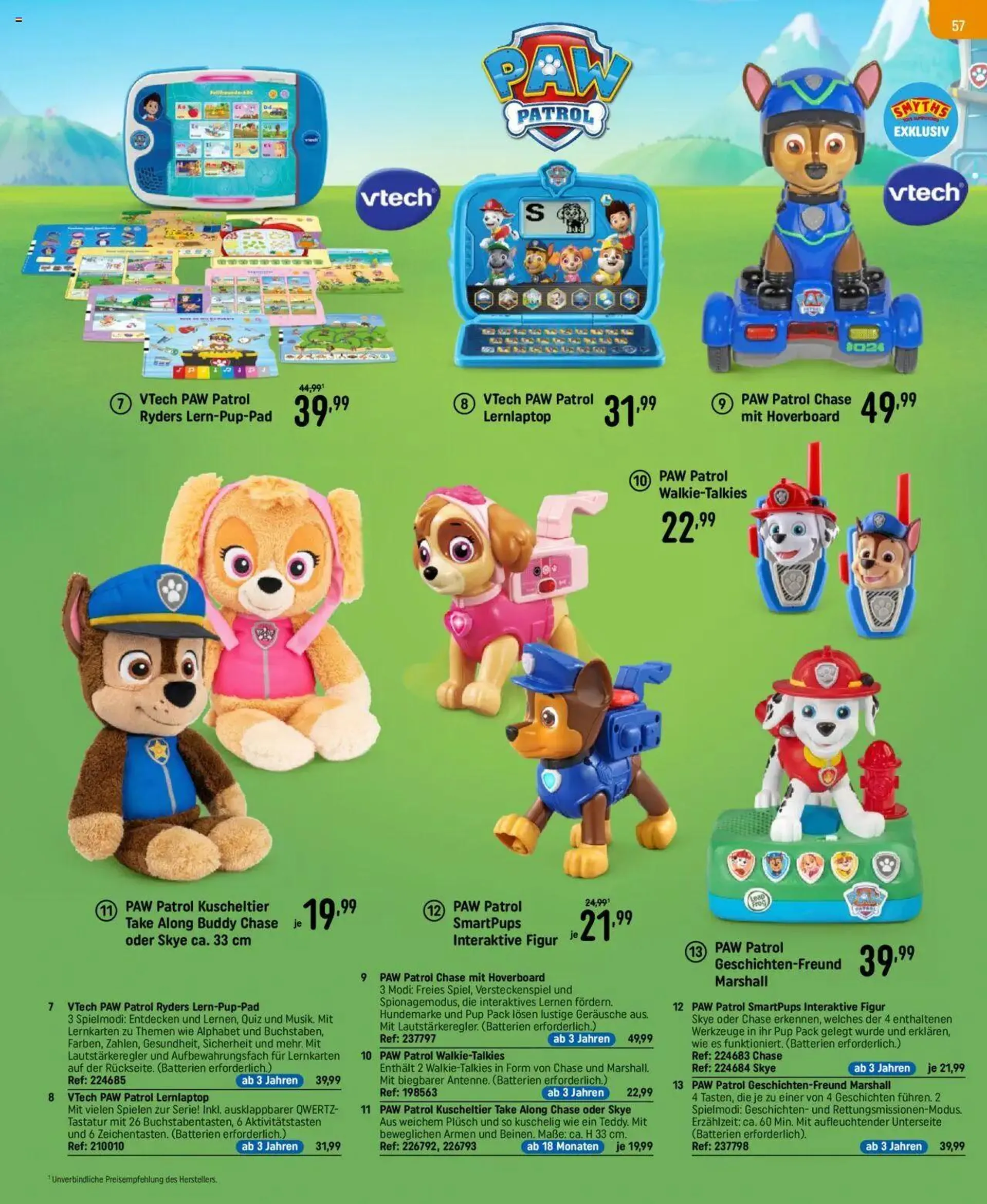 Smyths Toys Angebote von 25. September bis 13. Dezember 2024 - Flugblätt seite  57