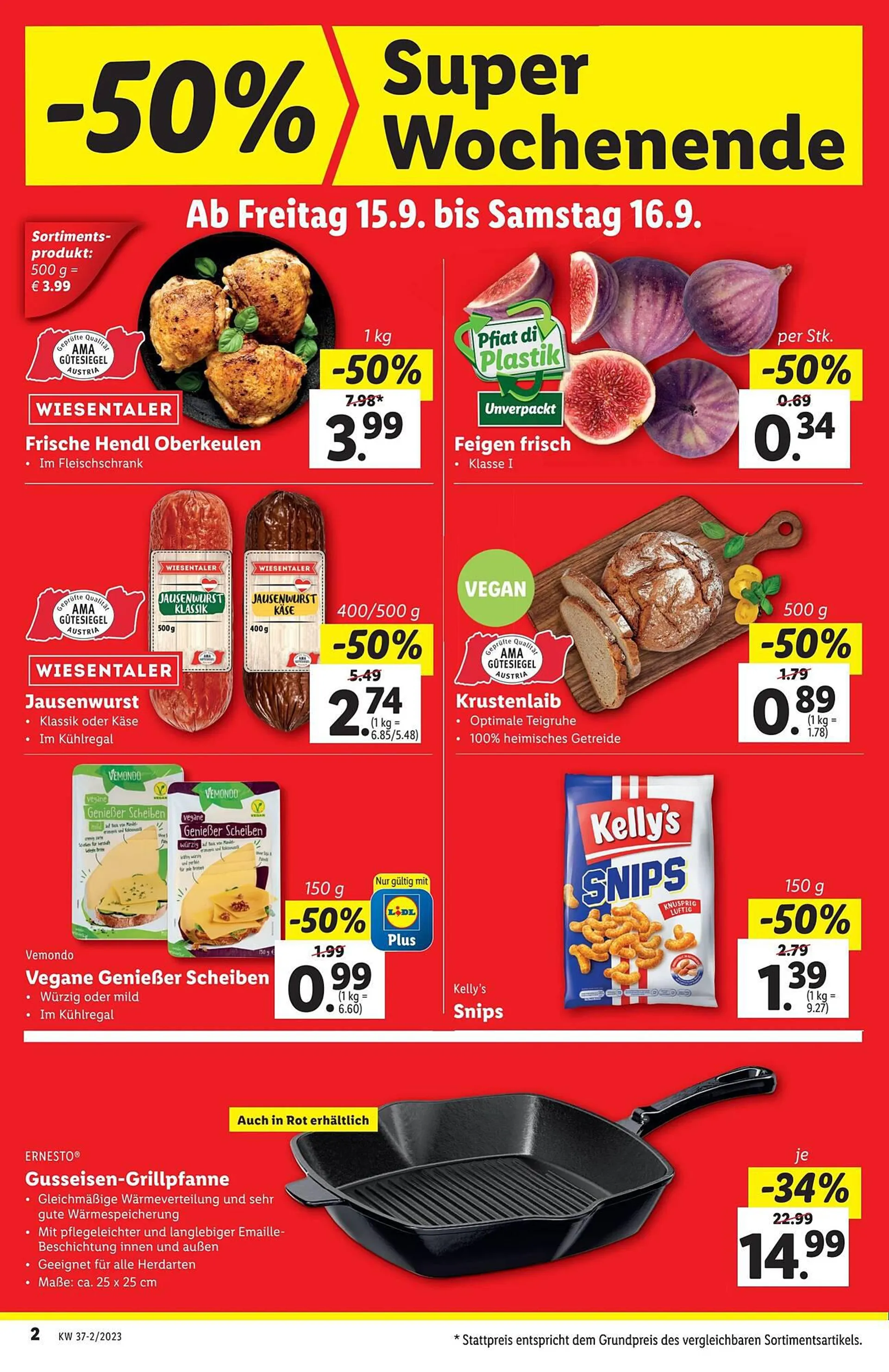 Lidl Flugblatt von 13. September bis 20. September 2023 - Flugblätt seite  2