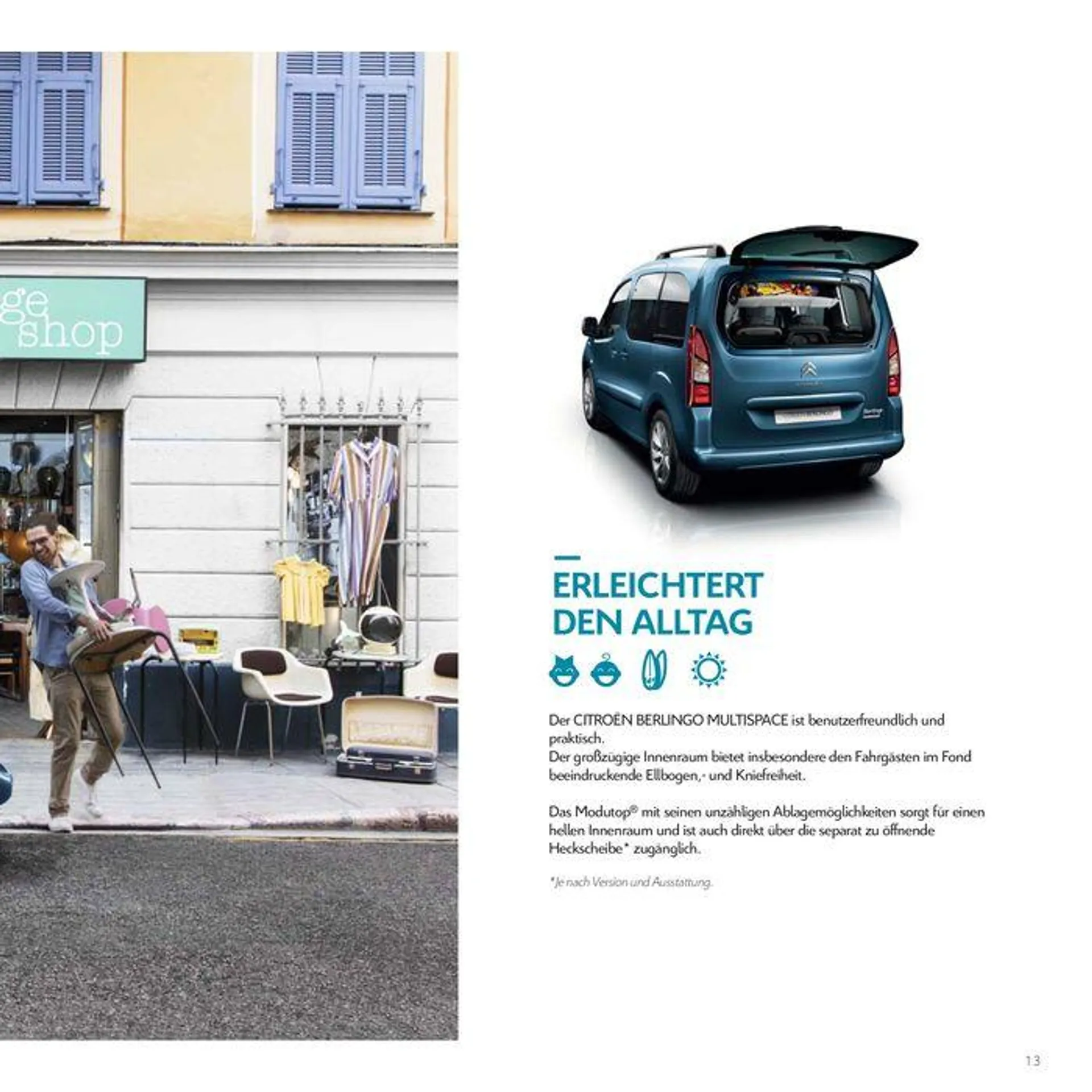 Citroen Berlingo Multispace von 2. November bis 2. November 2024 - Flugblätt seite  13