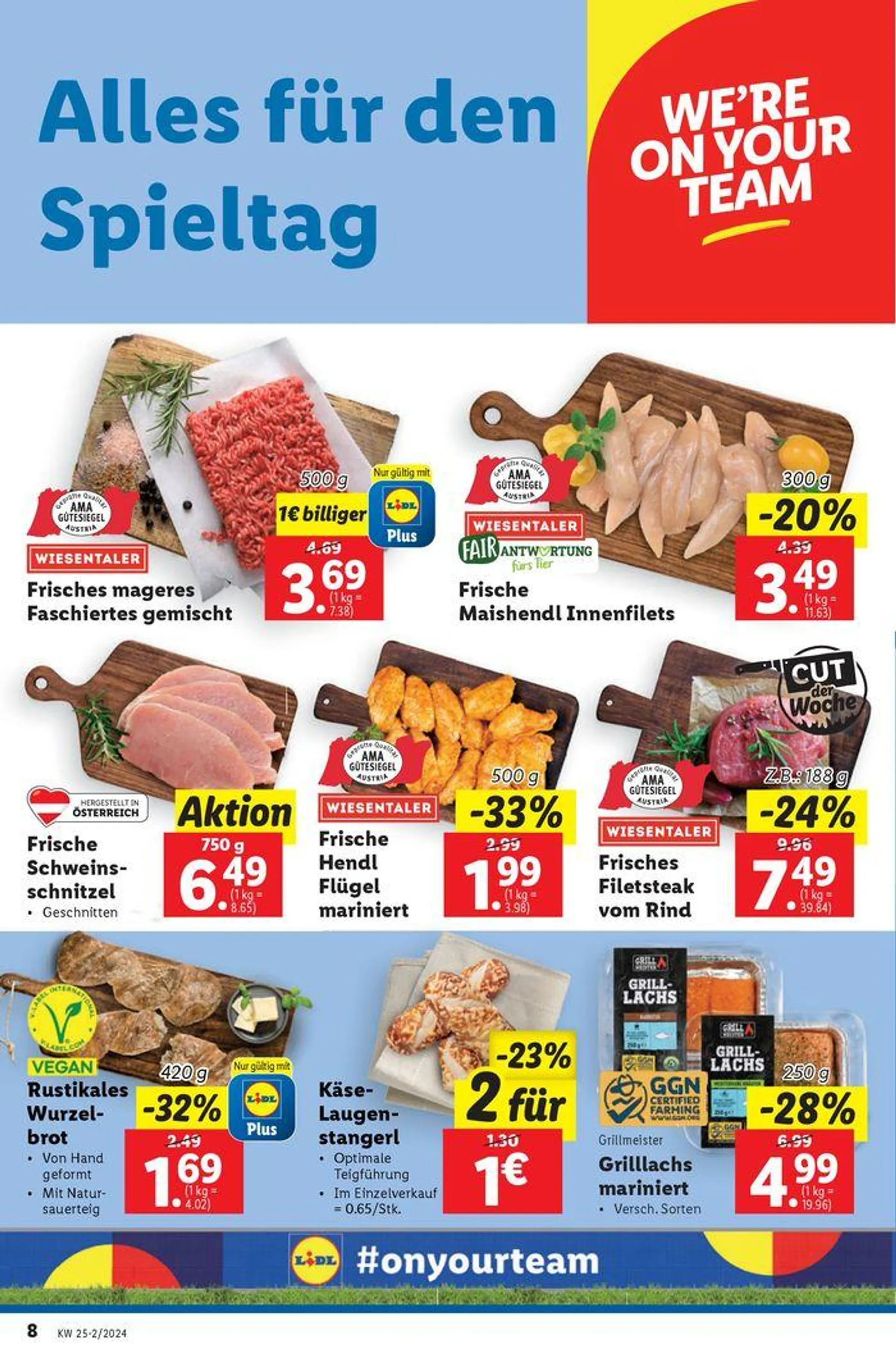 Flugblatt Lidl von 20. Juni bis 26. Juni 2024 - Flugblätt seite  8