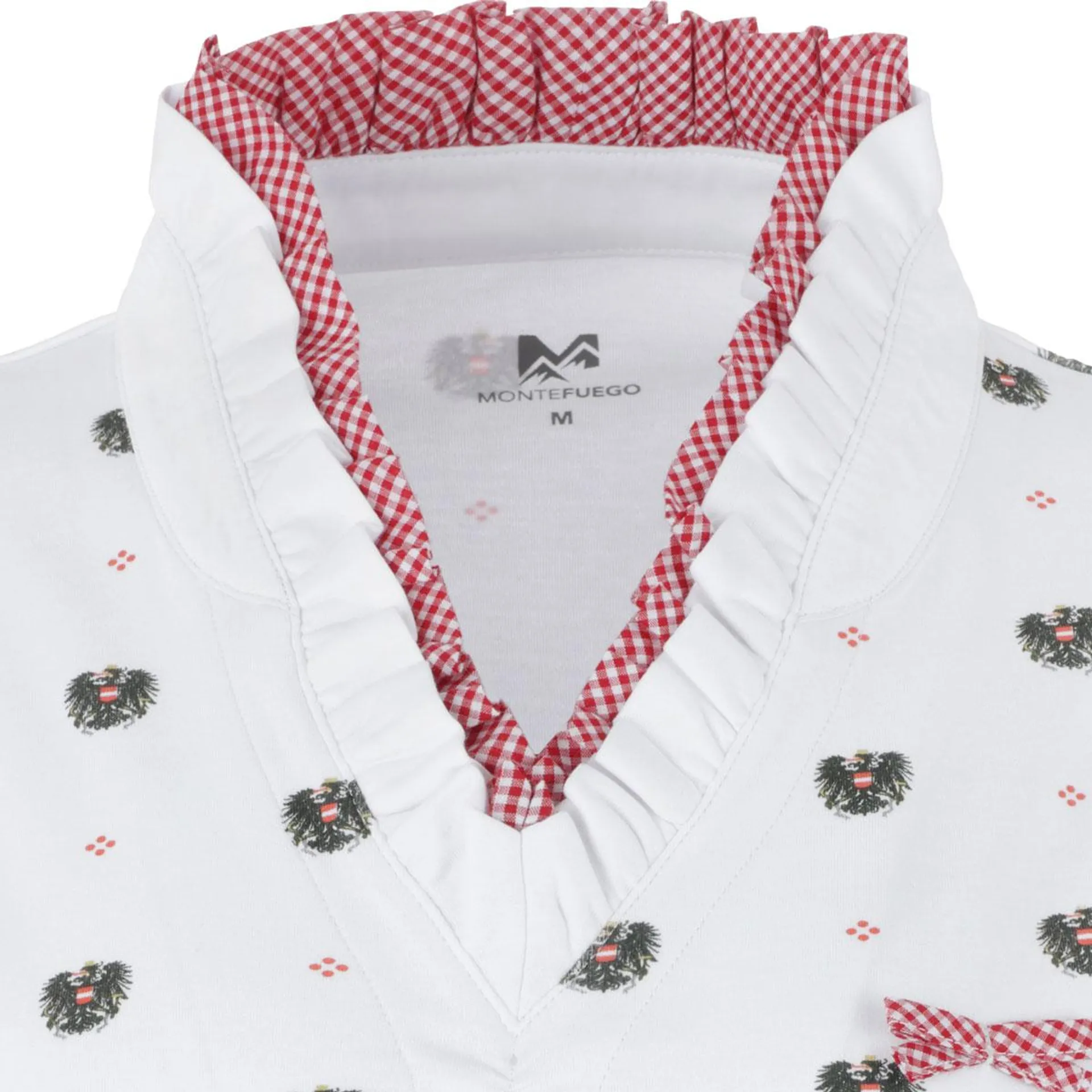 Damen Rüschen-Shirt “Austria”