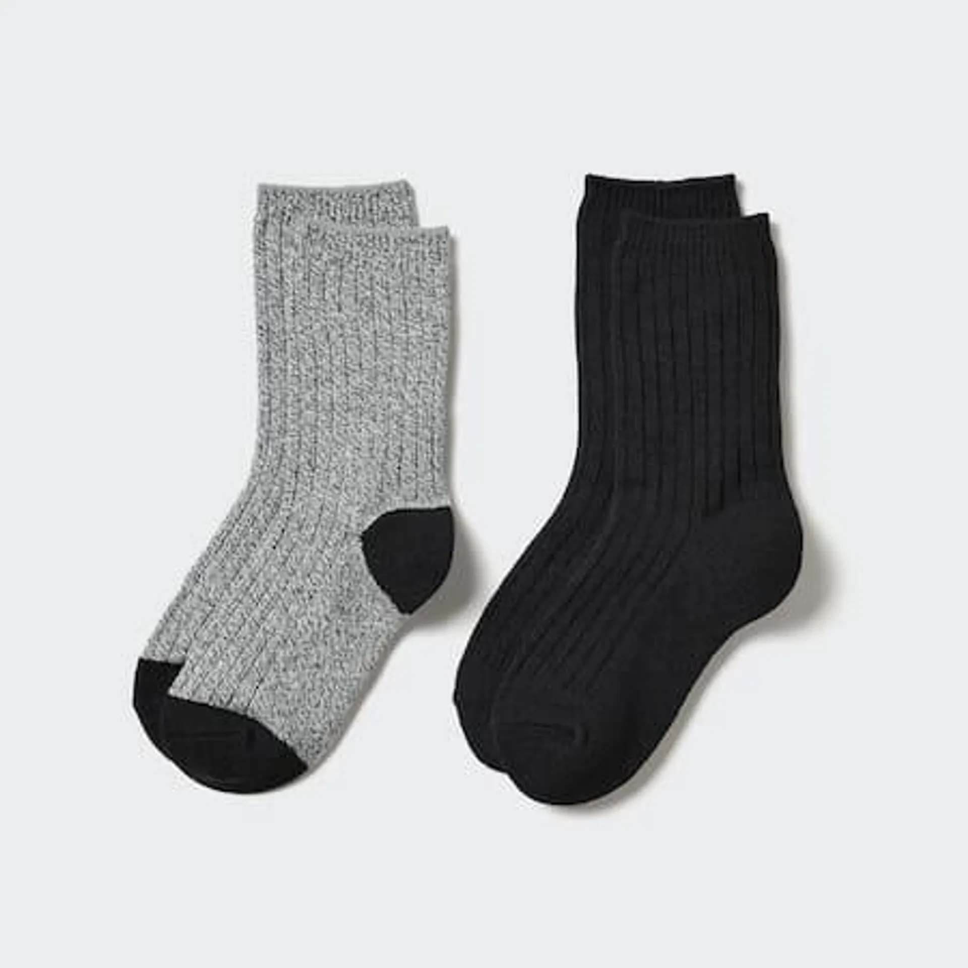 HEATTECH Socks (Melange, 2 Pairs)