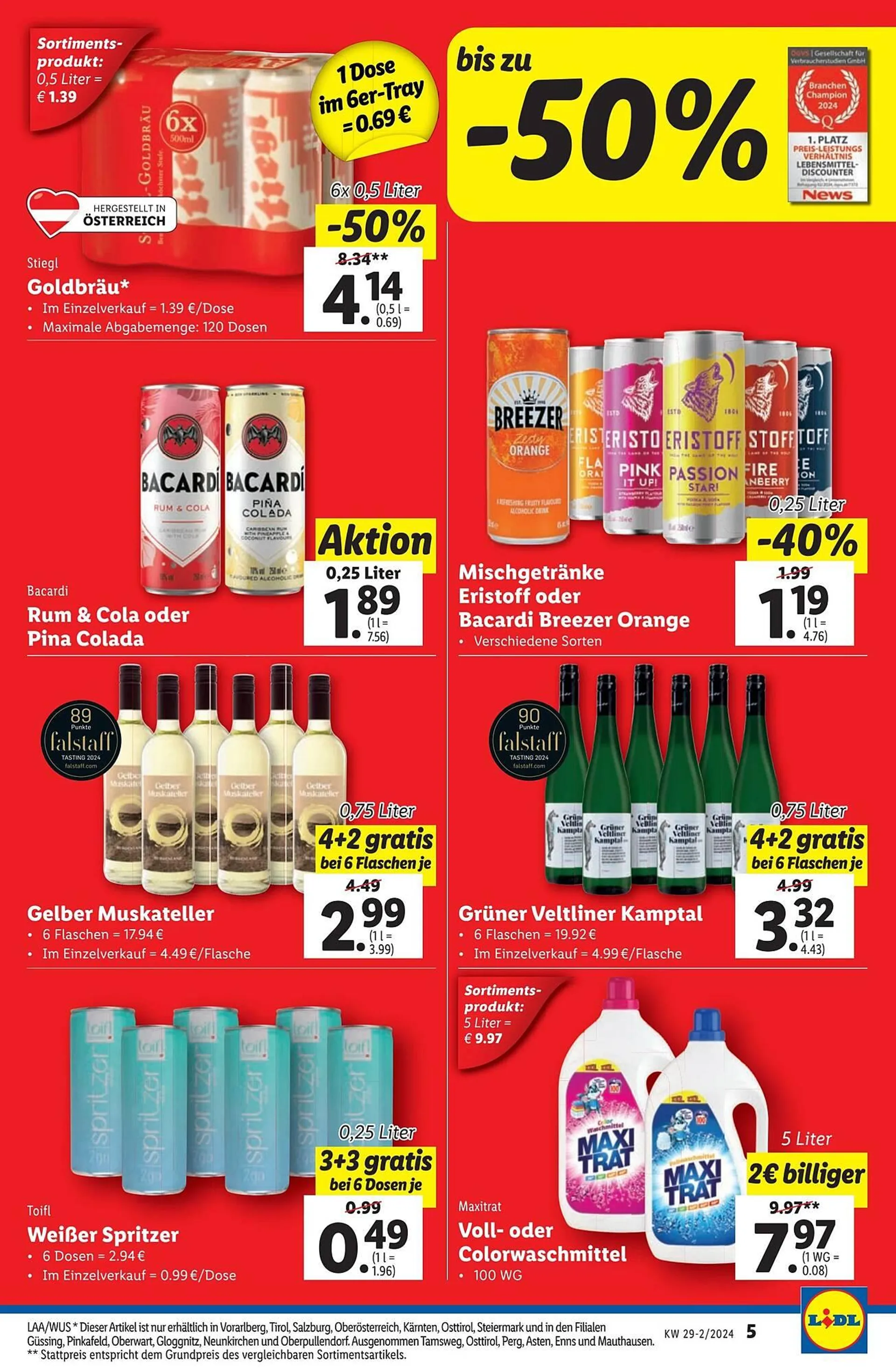 Lidl Flugblatt von 18. Juli bis 24. Juli 2024 - Flugblätt seite  5