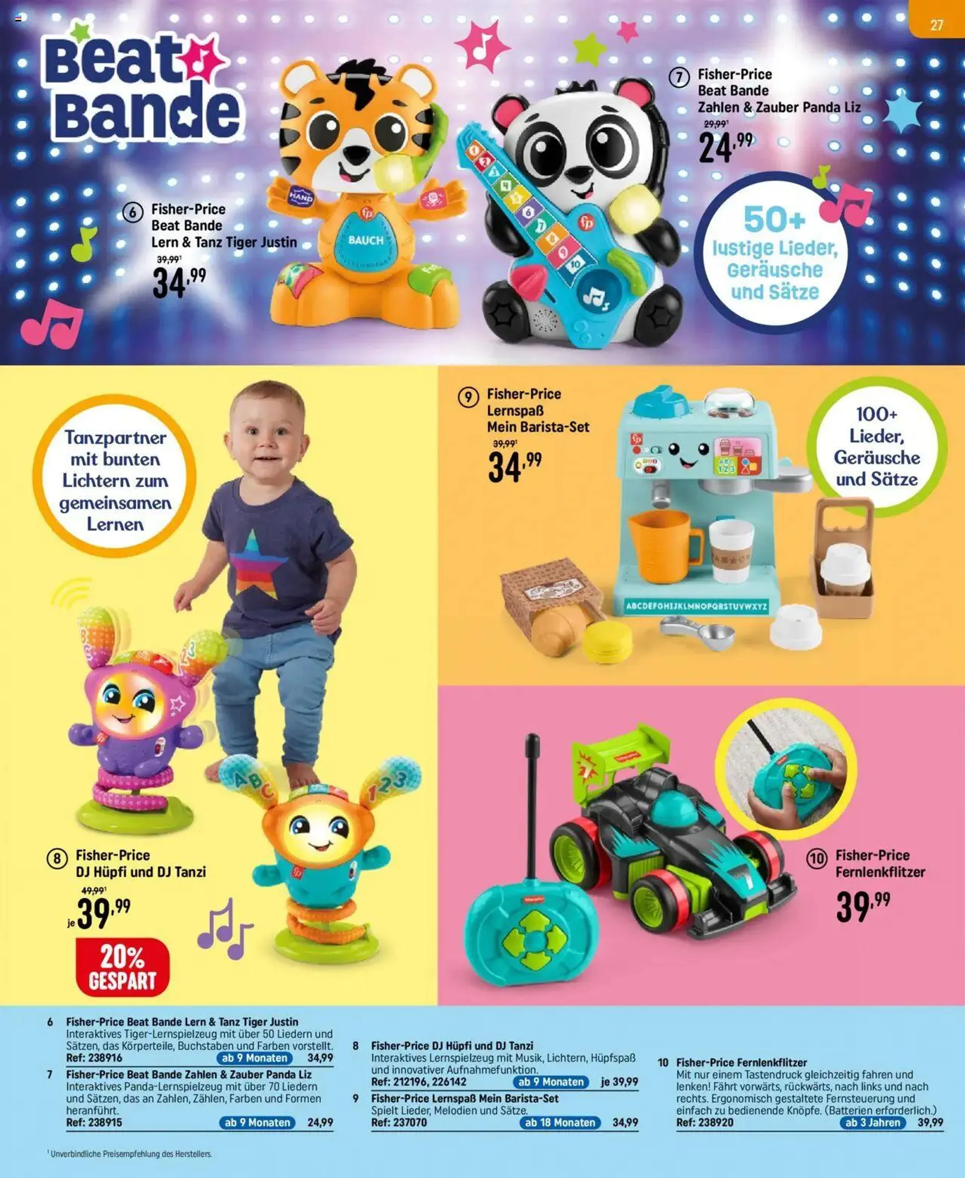 Smyths Toys Angebote von 25. September bis 13. Dezember 2024 - Flugblätt seite  27