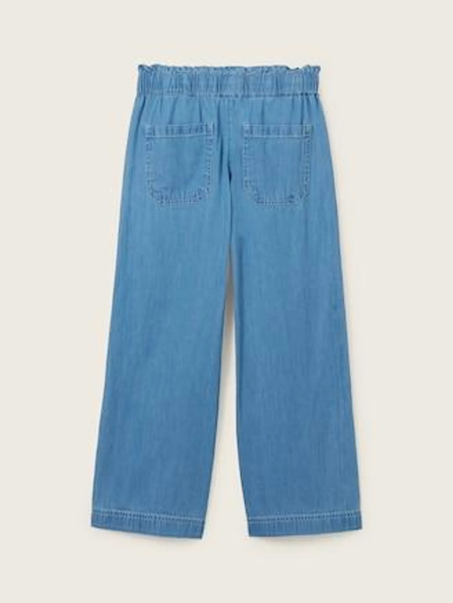 Wide Leg Jeans mit Bio-Baumwolle