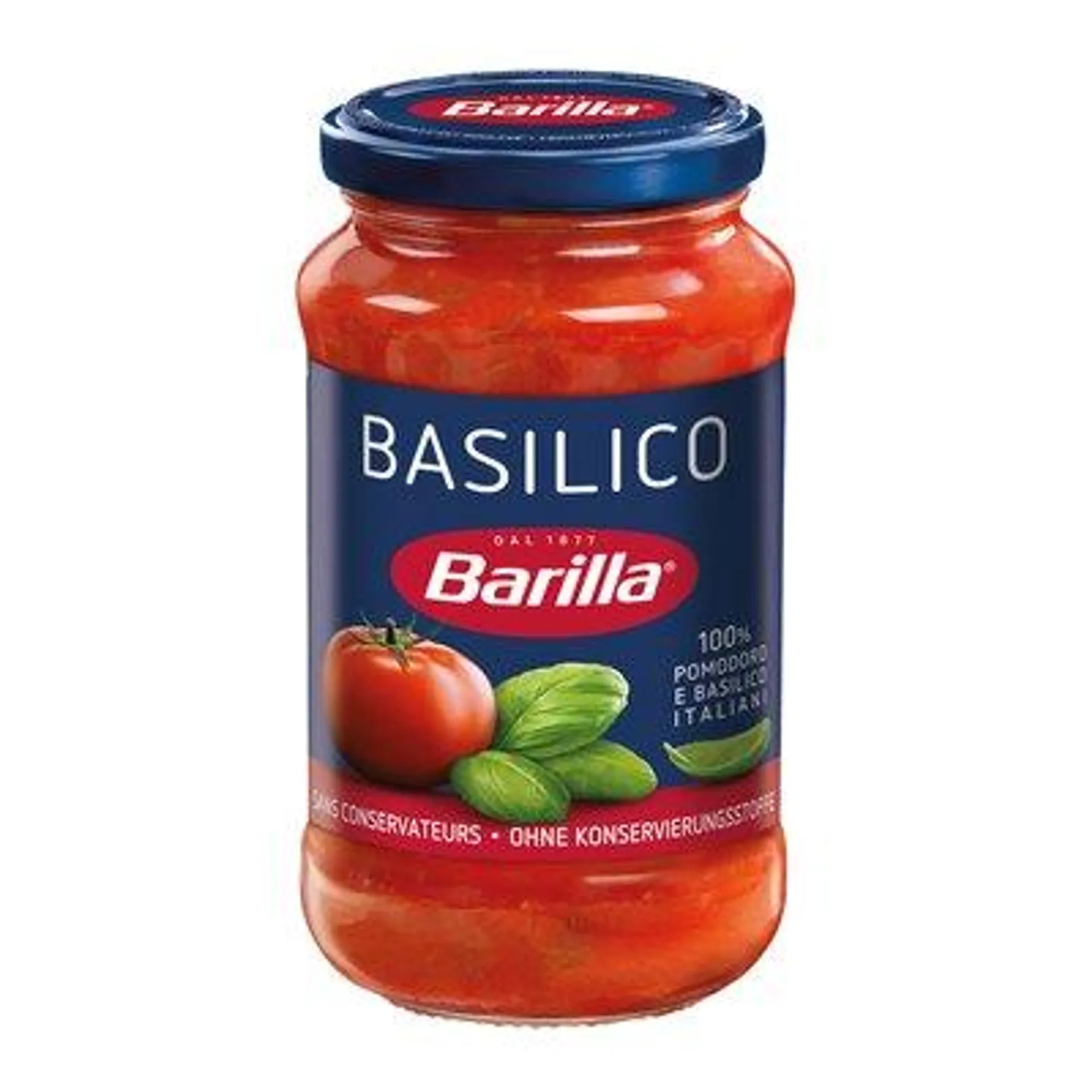 Barilla Sugo mit Basilikum