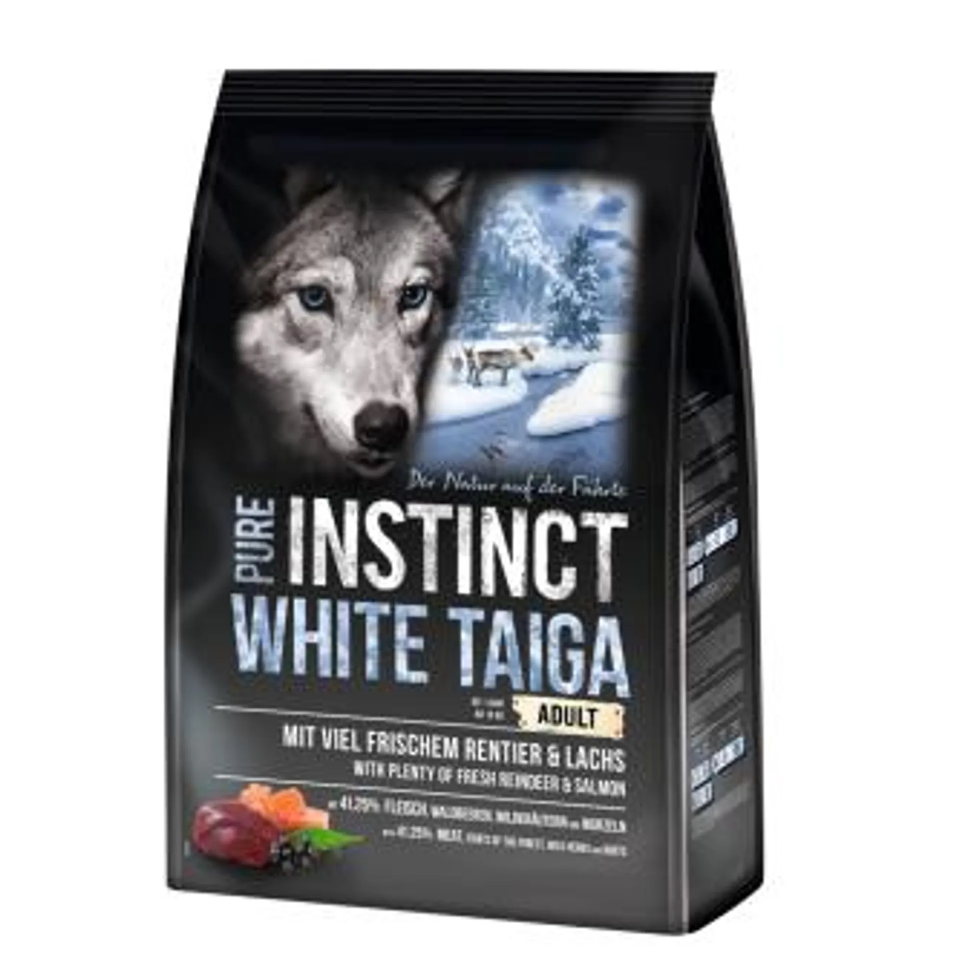 PURE INSTINCT White Taiga Adult 4 kg mit Rentier & Lachs