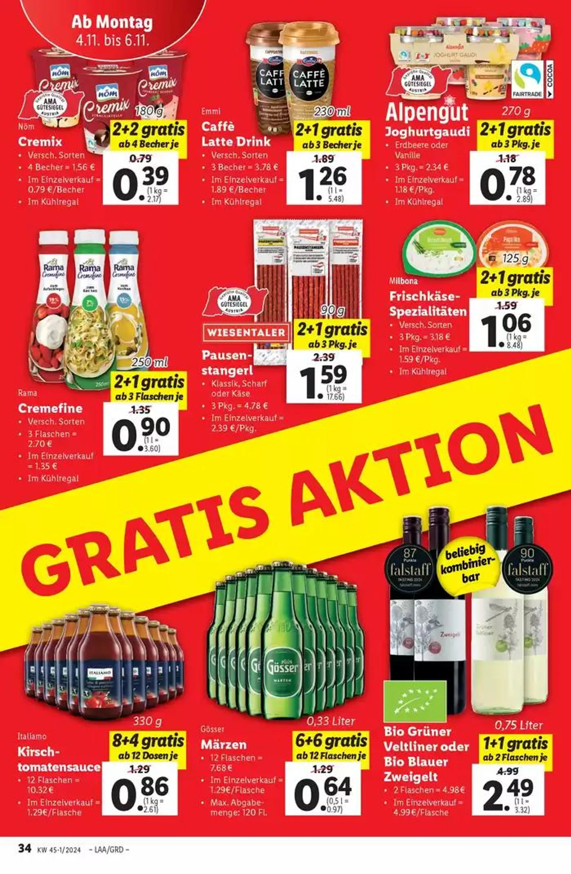 Tolles Angebot für alle Kunden von 30. Oktober bis 6. November 2024 - Flugblätt seite  36