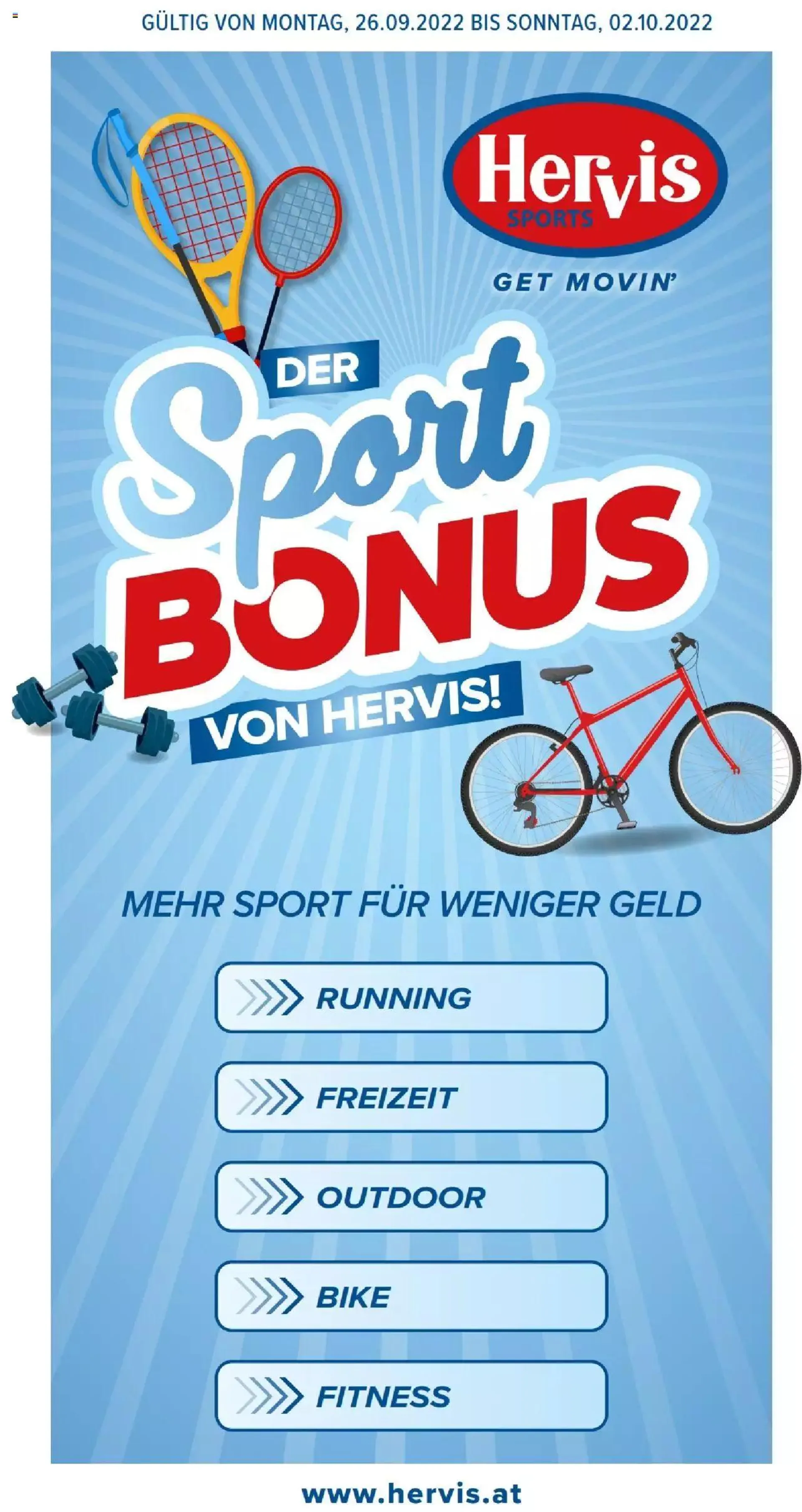 Hervis - Der Sport Bonus - 0
