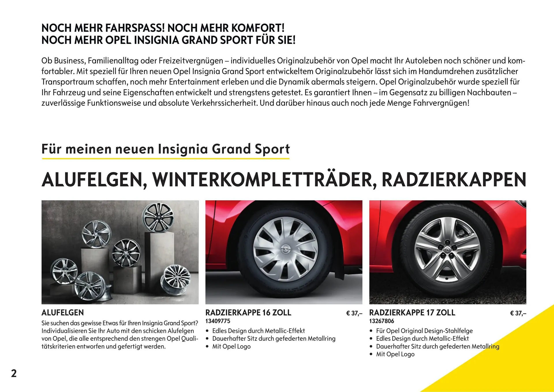 Opel Insignia Flugblatt von 16. Mai bis 15. Mai 2025 - Flugblätt seite  2
