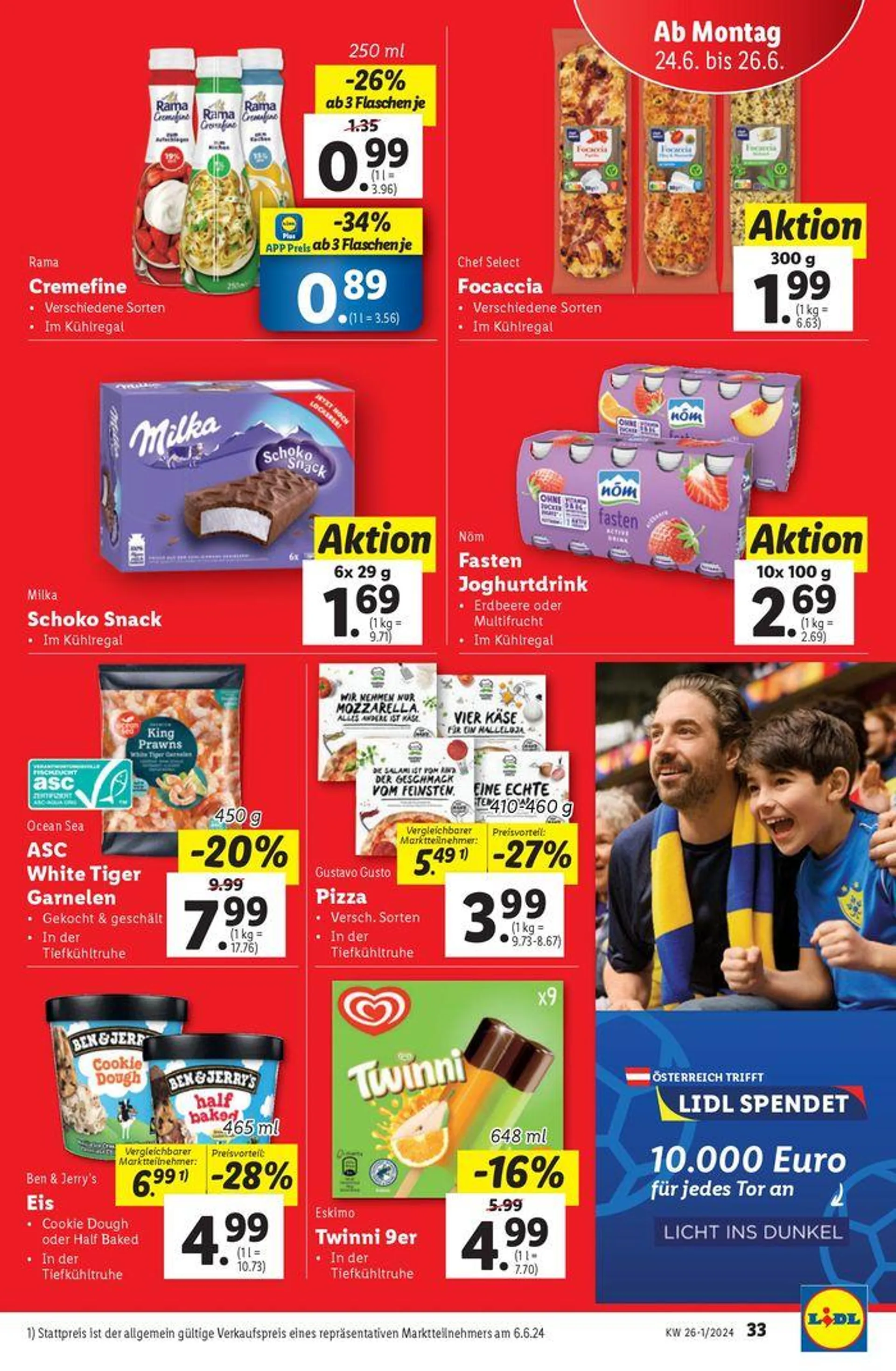 Flugblatt Lidl von 20. Juni bis 26. Juni 2024 - Flugblätt seite  35