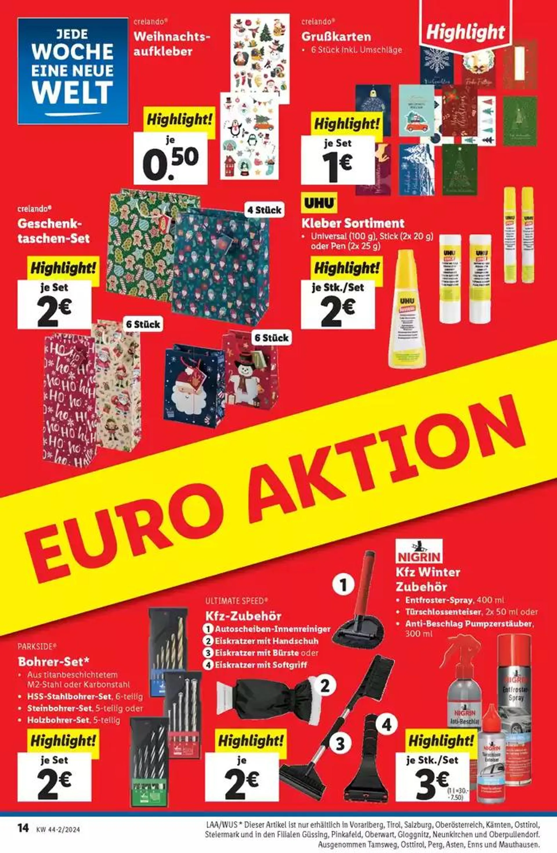 Tolles Angebot für alle Kunden von 30. Oktober bis 6. November 2024 - Flugblätt seite  14