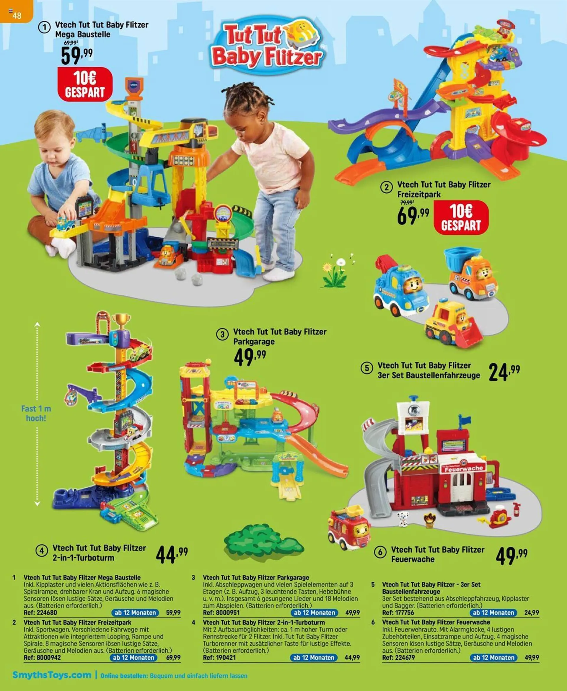 Smyths Toys Flugblatt von 29. September bis 14. Dezember 2023 - Flugblätt seite  48