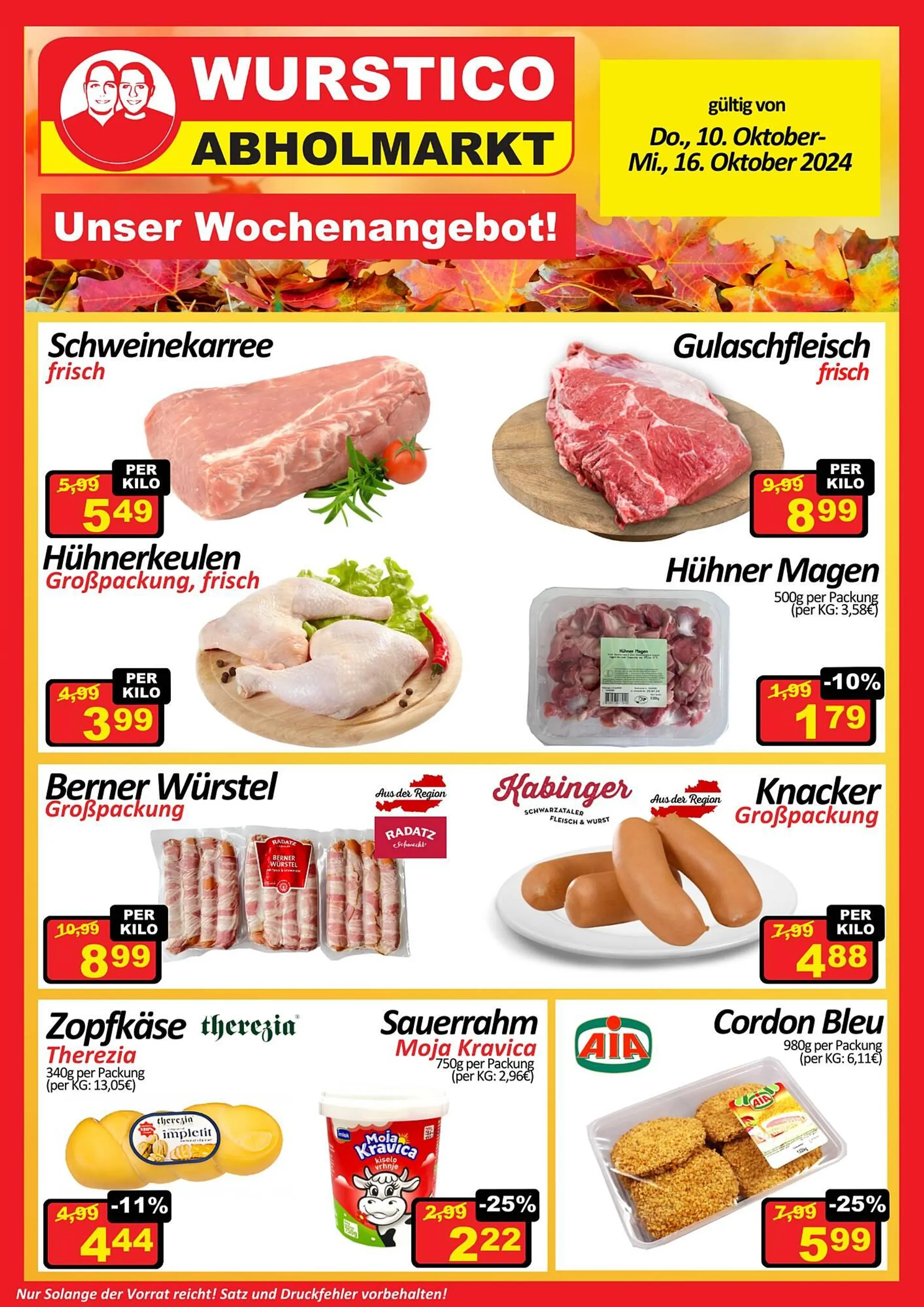 Wurstico Flugblatt - 1