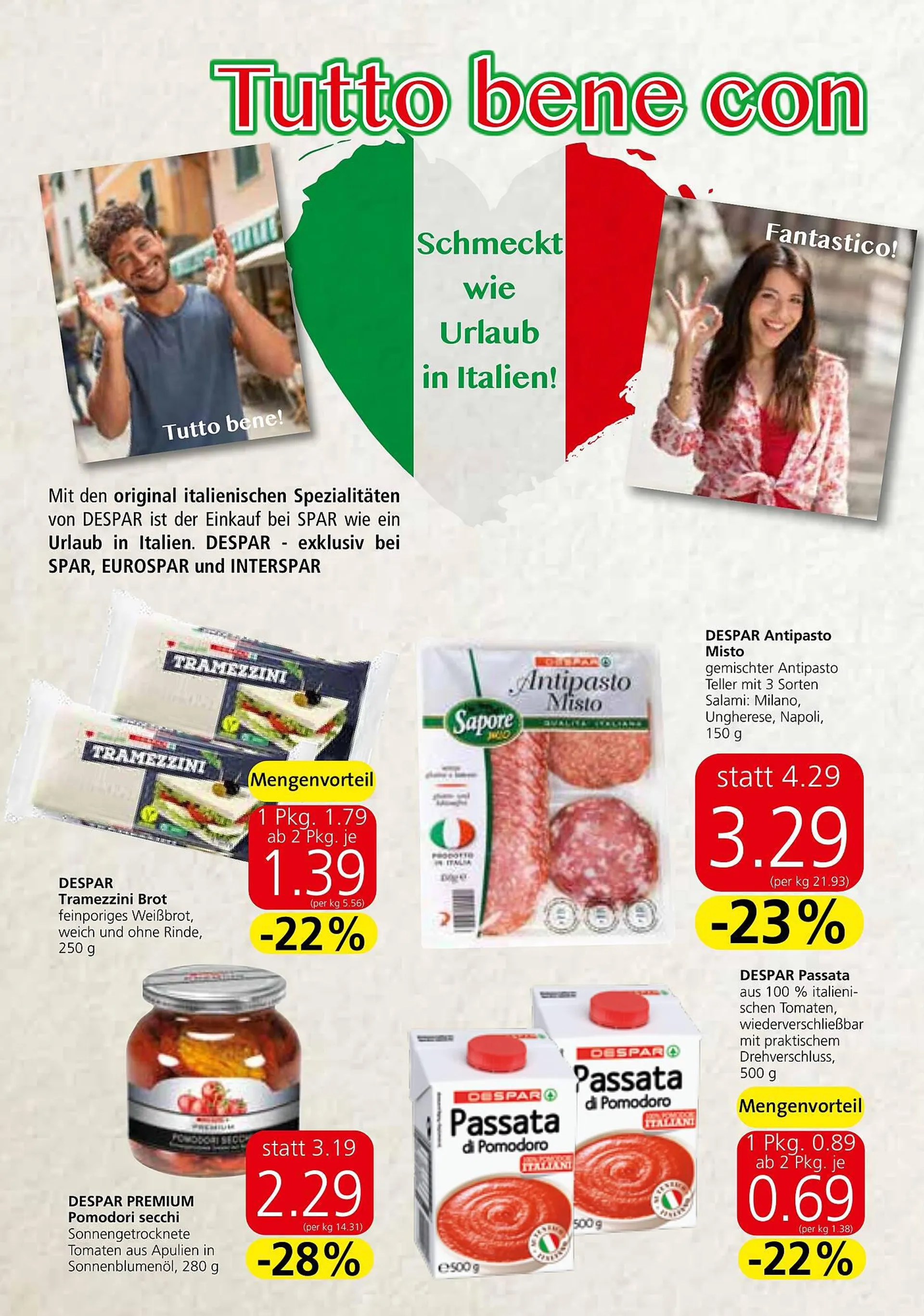 Eurospar Flugblatt von 7. September bis 4. Oktober 2023 - Flugblätt seite  2