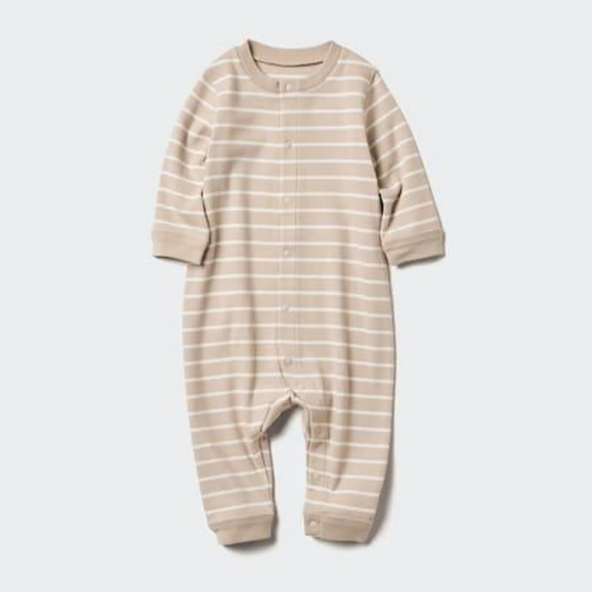 Newborn One Piece Outfit (Ribbed, Stripe)