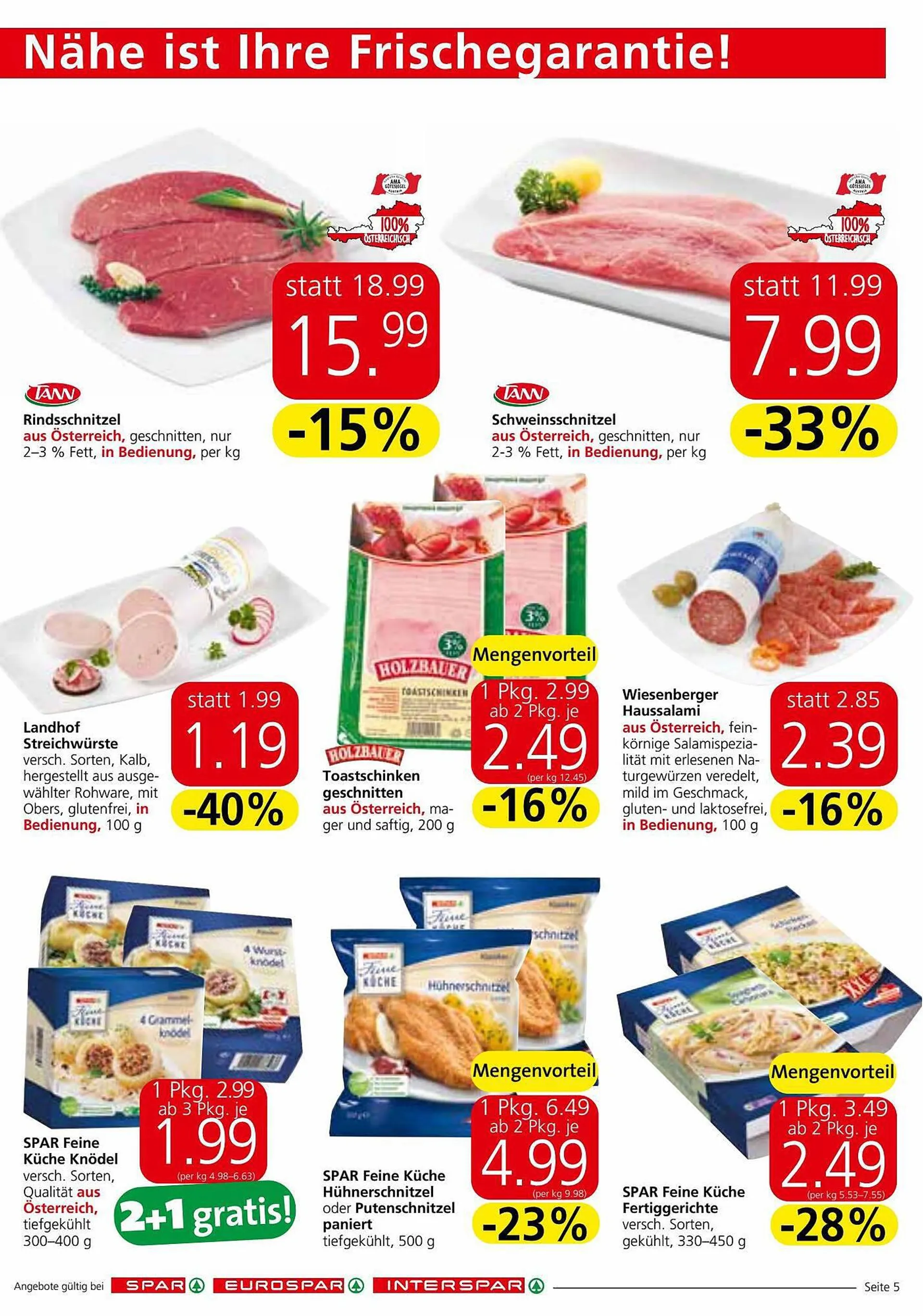 Interspar Flugblatt von 19. Oktober bis 24. Oktober 2023 - Flugblätt seite  5