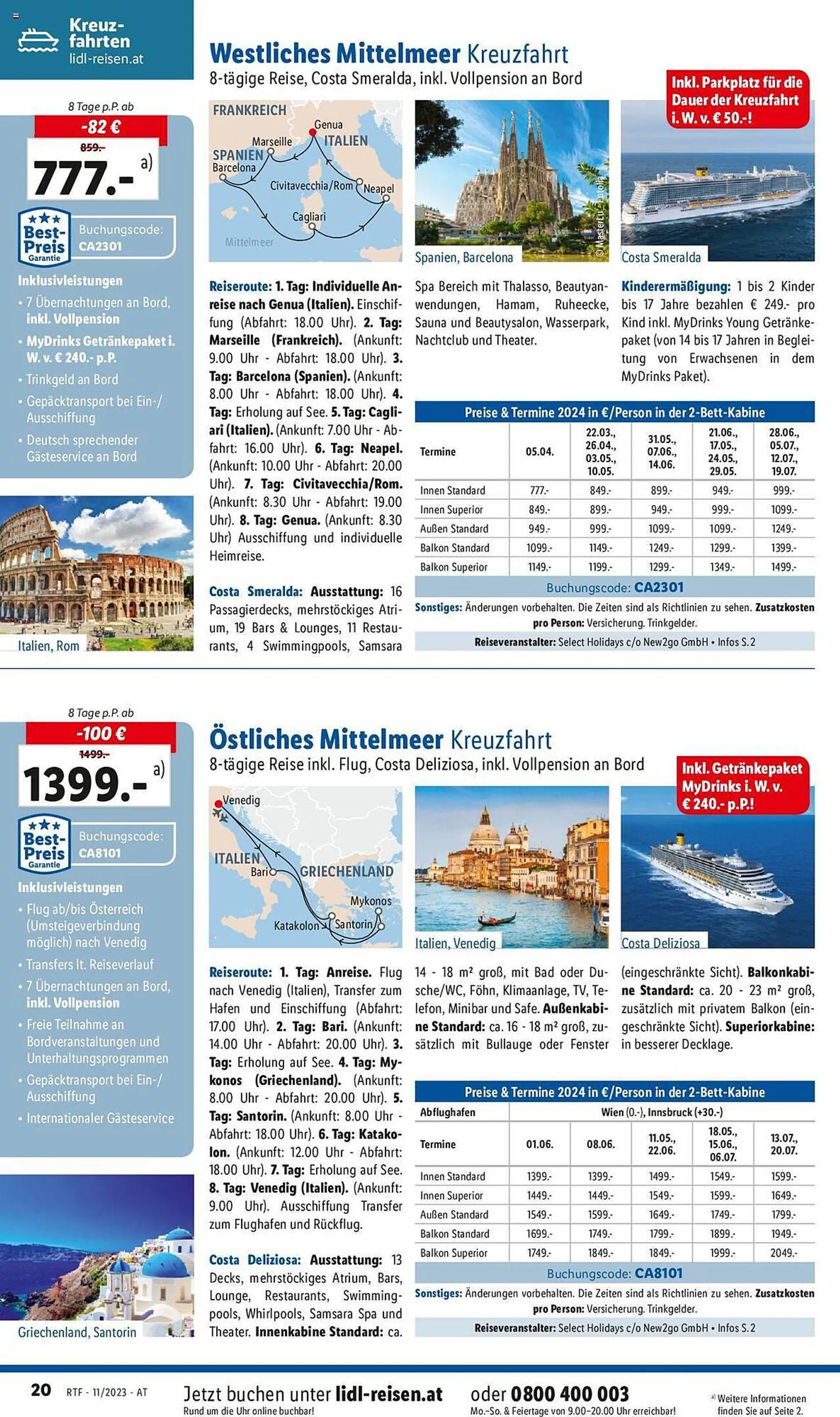 Lidl Flugblatt von 15. November bis 15. Dezember 2023 - Flugblätt seite  20