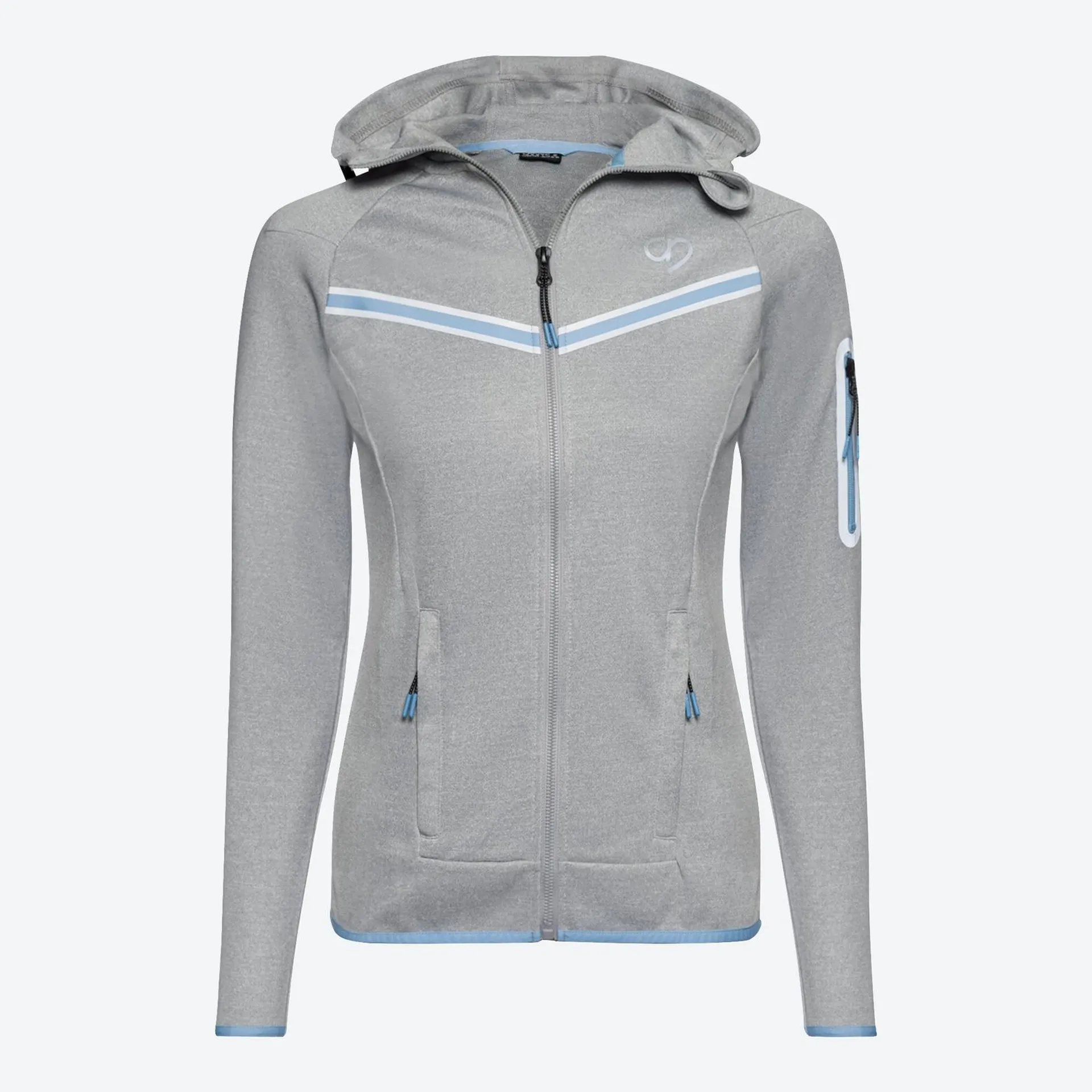 Damen-Trainingsjacke mit Kordelzug