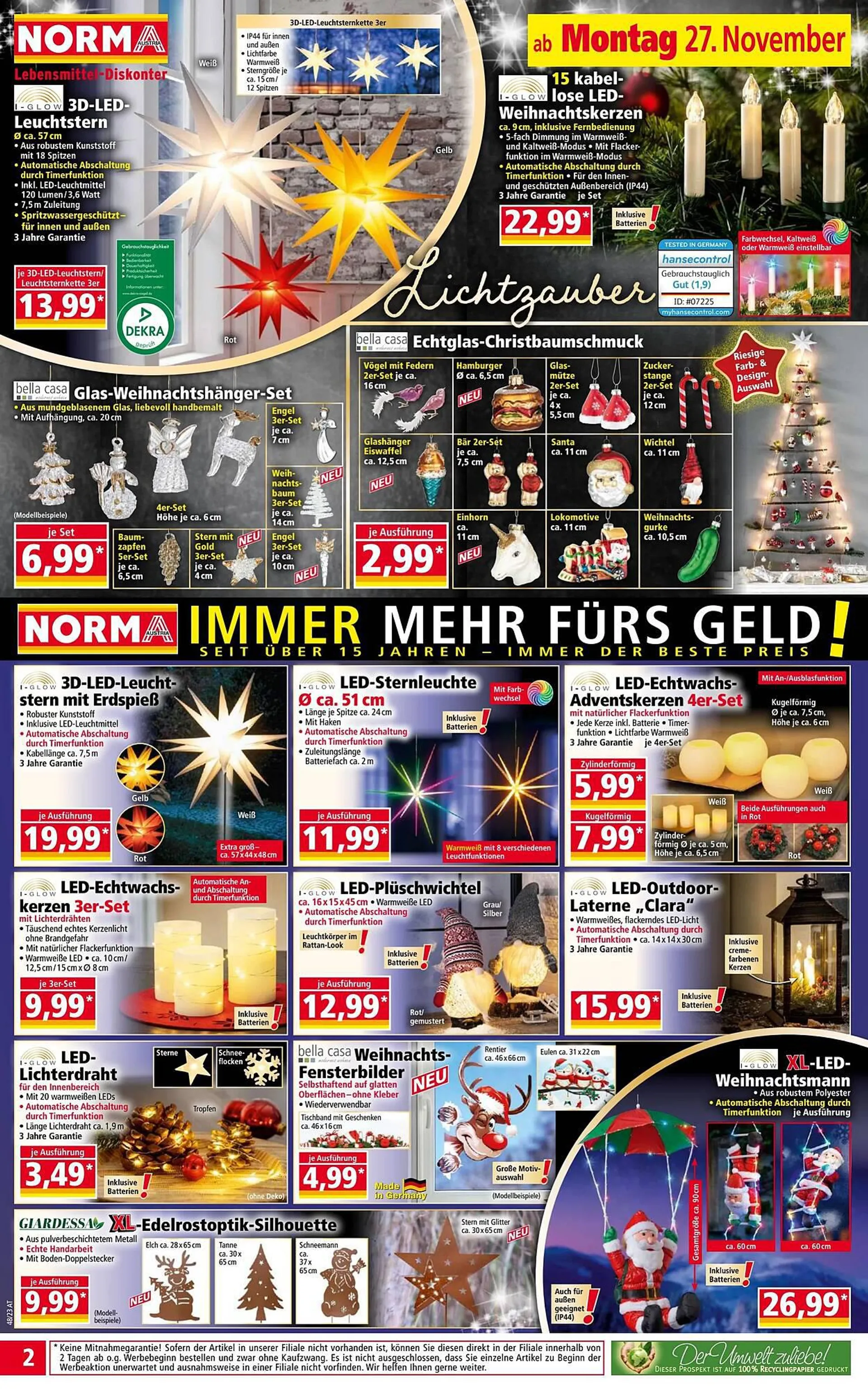 Norma Flugblatt von 26. November bis 2. Dezember 2023 - Flugblätt seite  2