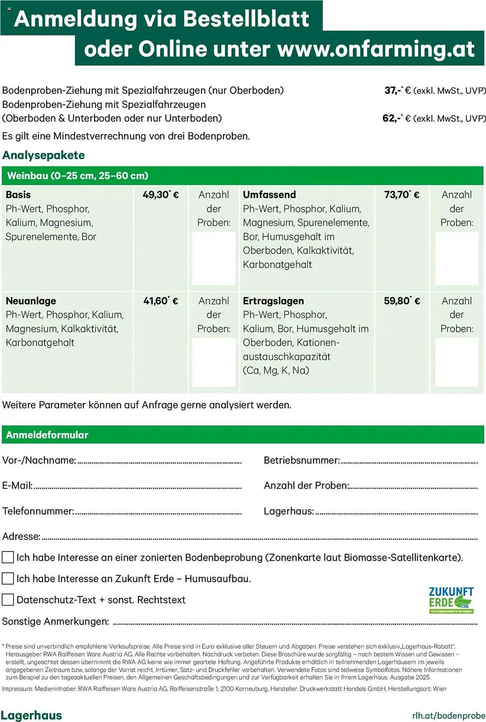 Lagerhaus Flugblatt von 6. Februar bis 31. Dezember 2025 - Flugblätt seite  2