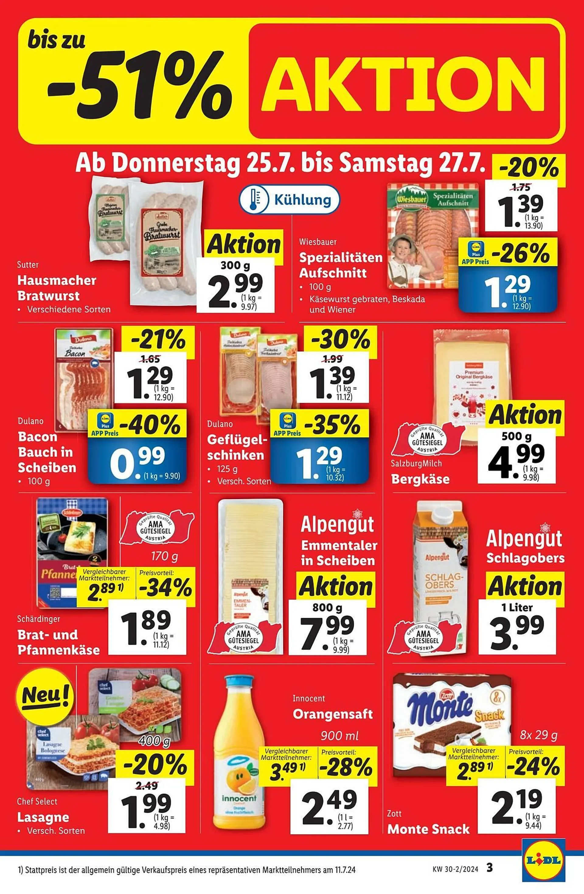 Lidl Flugblatt von 24. Juli bis 31. Juli 2024 - Flugblätt seite  3