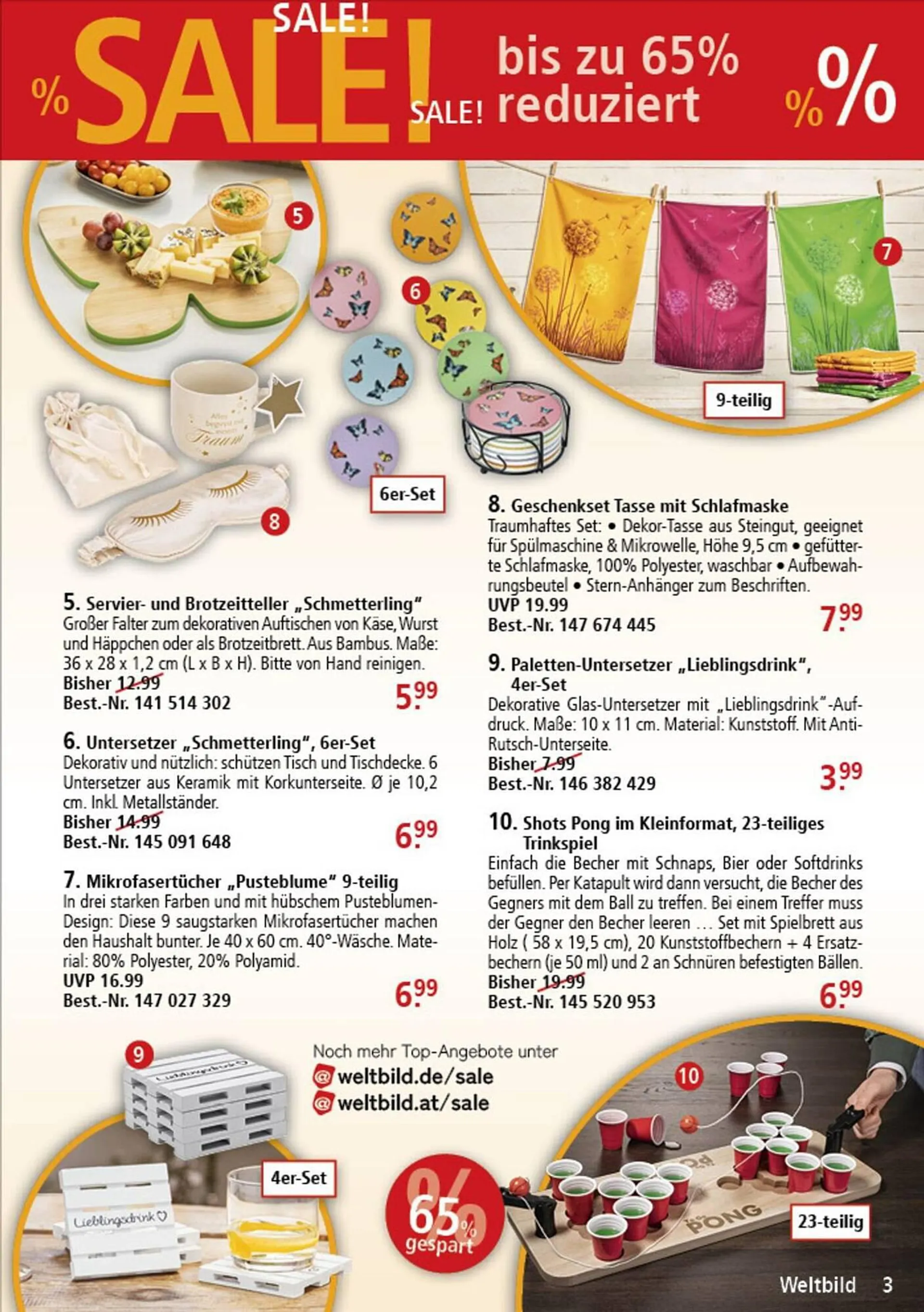 Weltbild Flugblatt von 23. Februar bis 29. Februar 2024 - Flugblätt seite  3