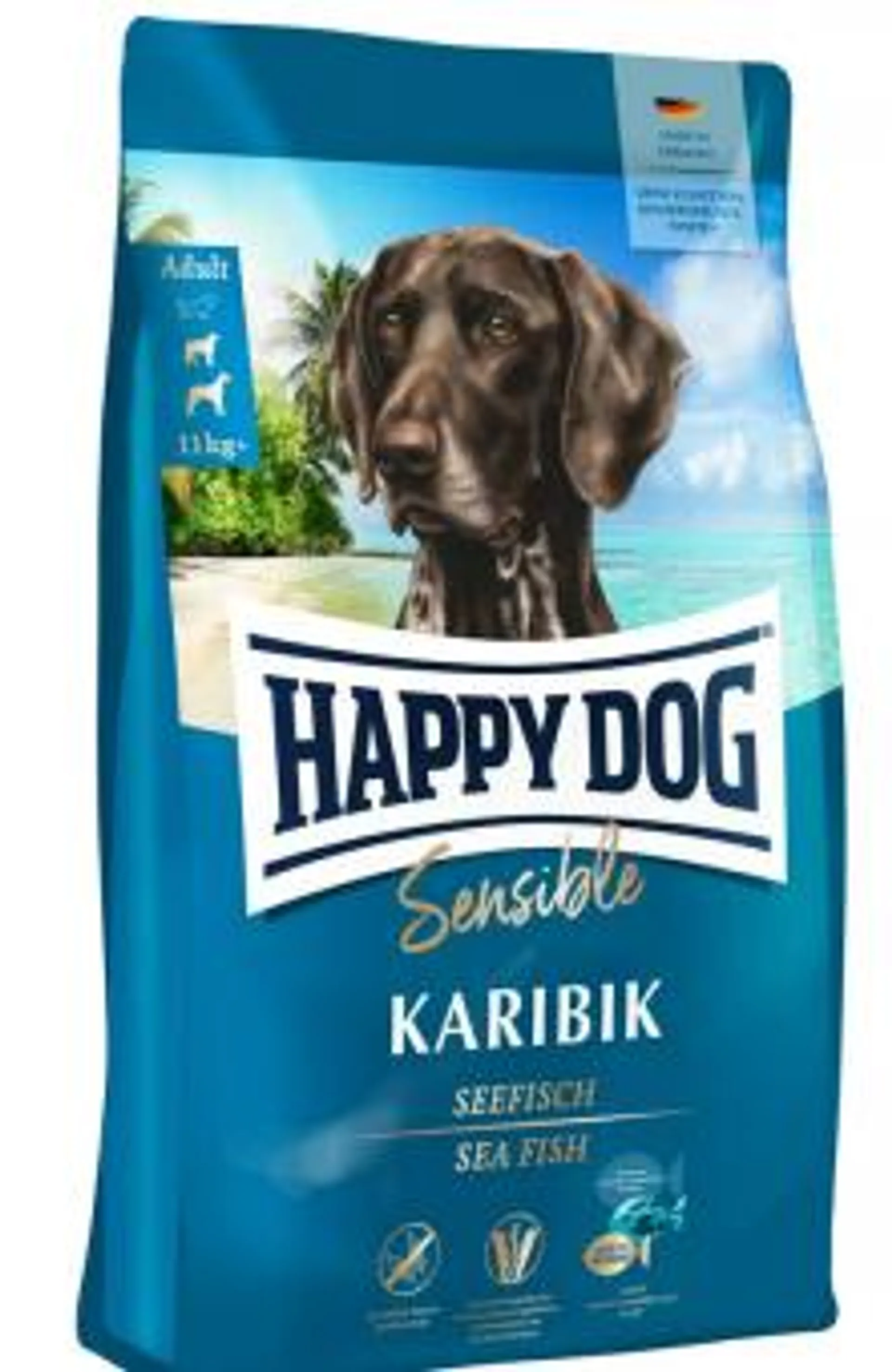 HAPPY DOG Sensible Karibik 300g mit Seefisch