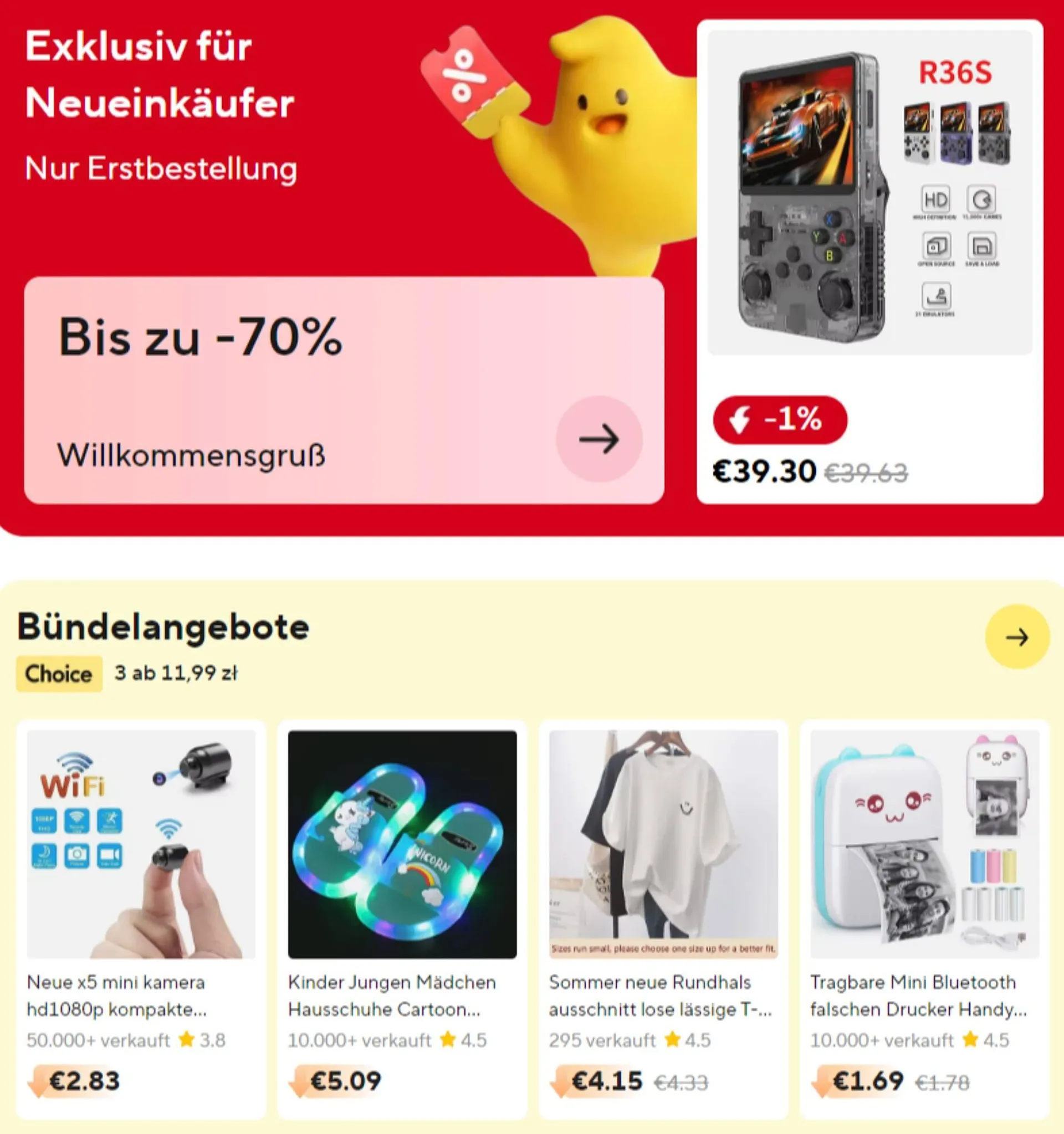 AliExpress Flugblatt von 18. Oktober bis 27. Oktober 2024 - Flugblätt seite  1