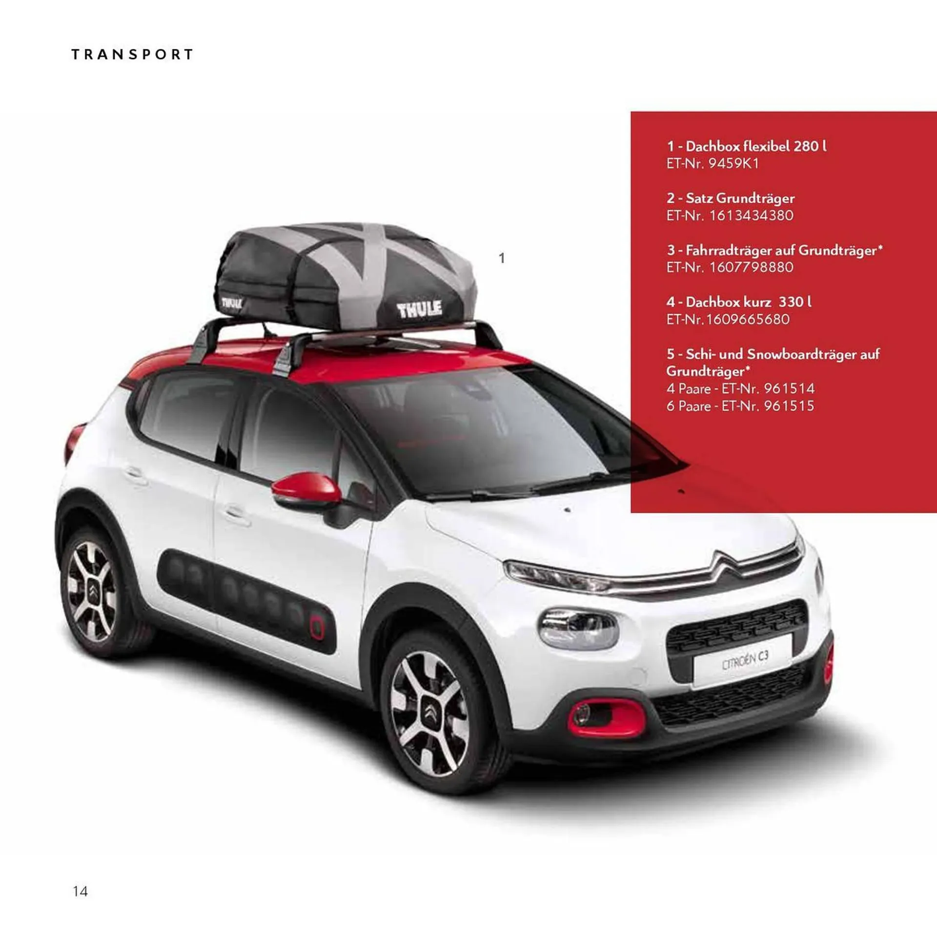 Citroen Flugblatt von 2. November bis 2. November 2024 - Flugblätt seite  14