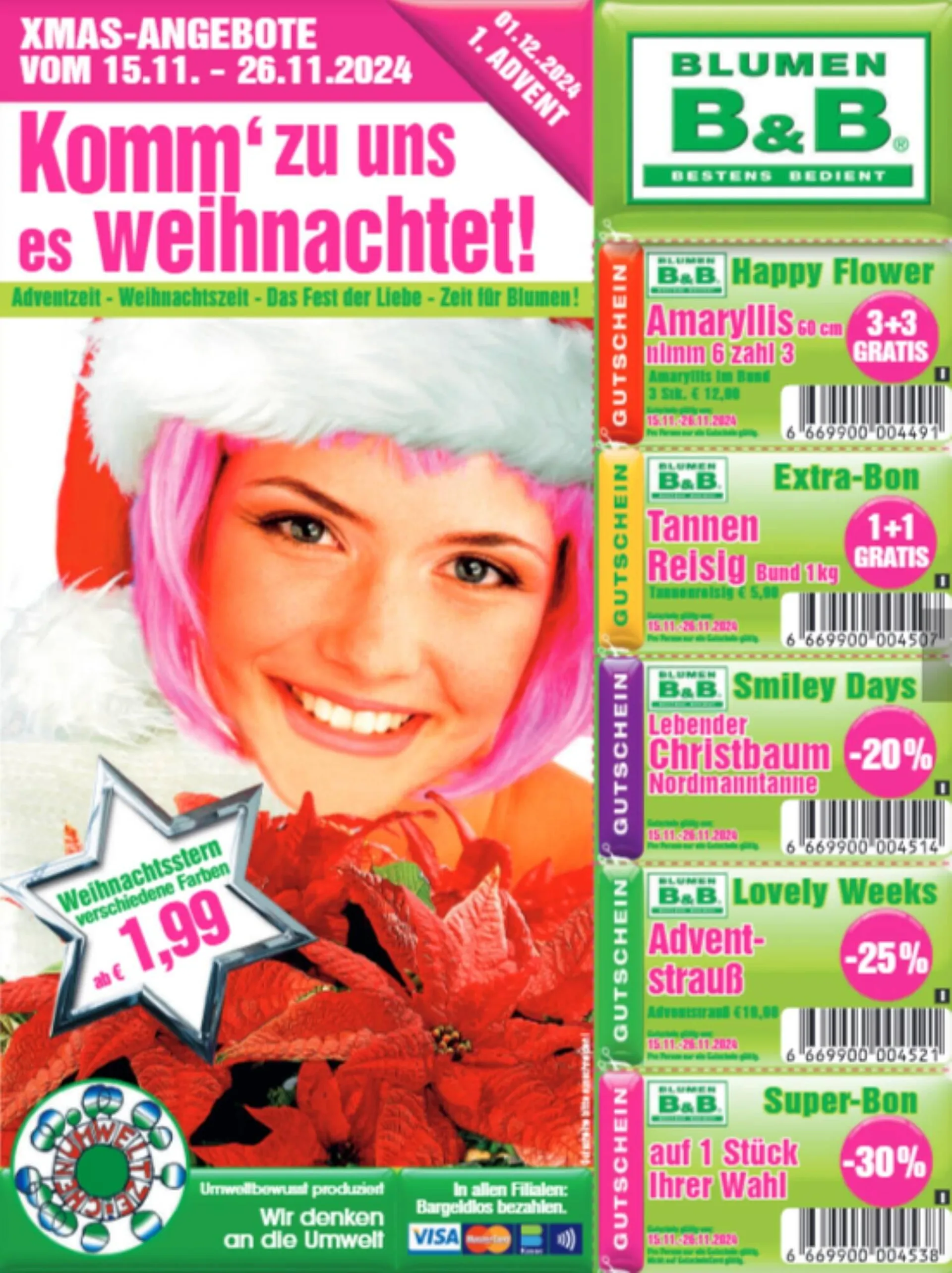 Blumen B&B Flugblatt - 1