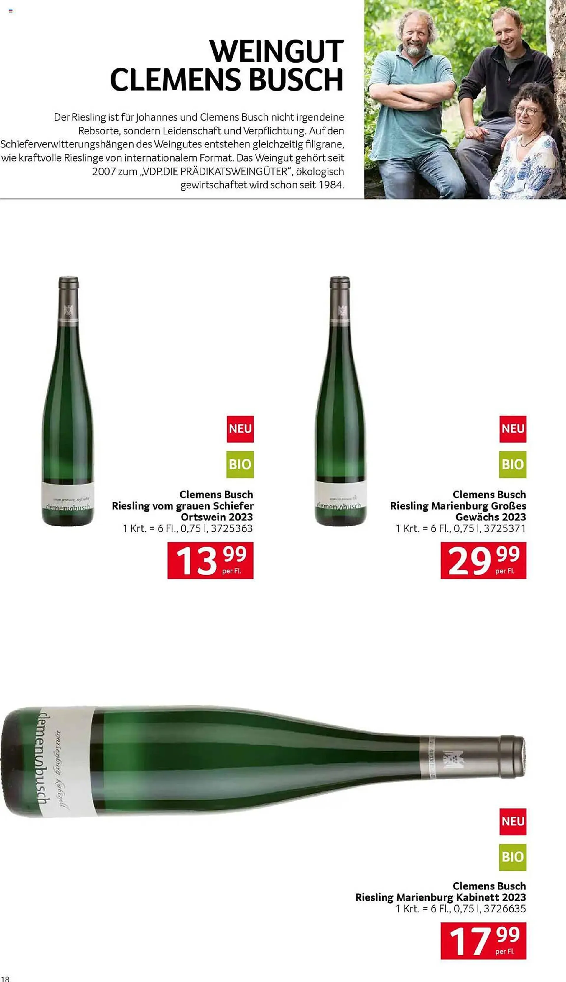 Transgourmet Flugblatt von 1. März bis 26. April 2025 - Flugblätt seite  18