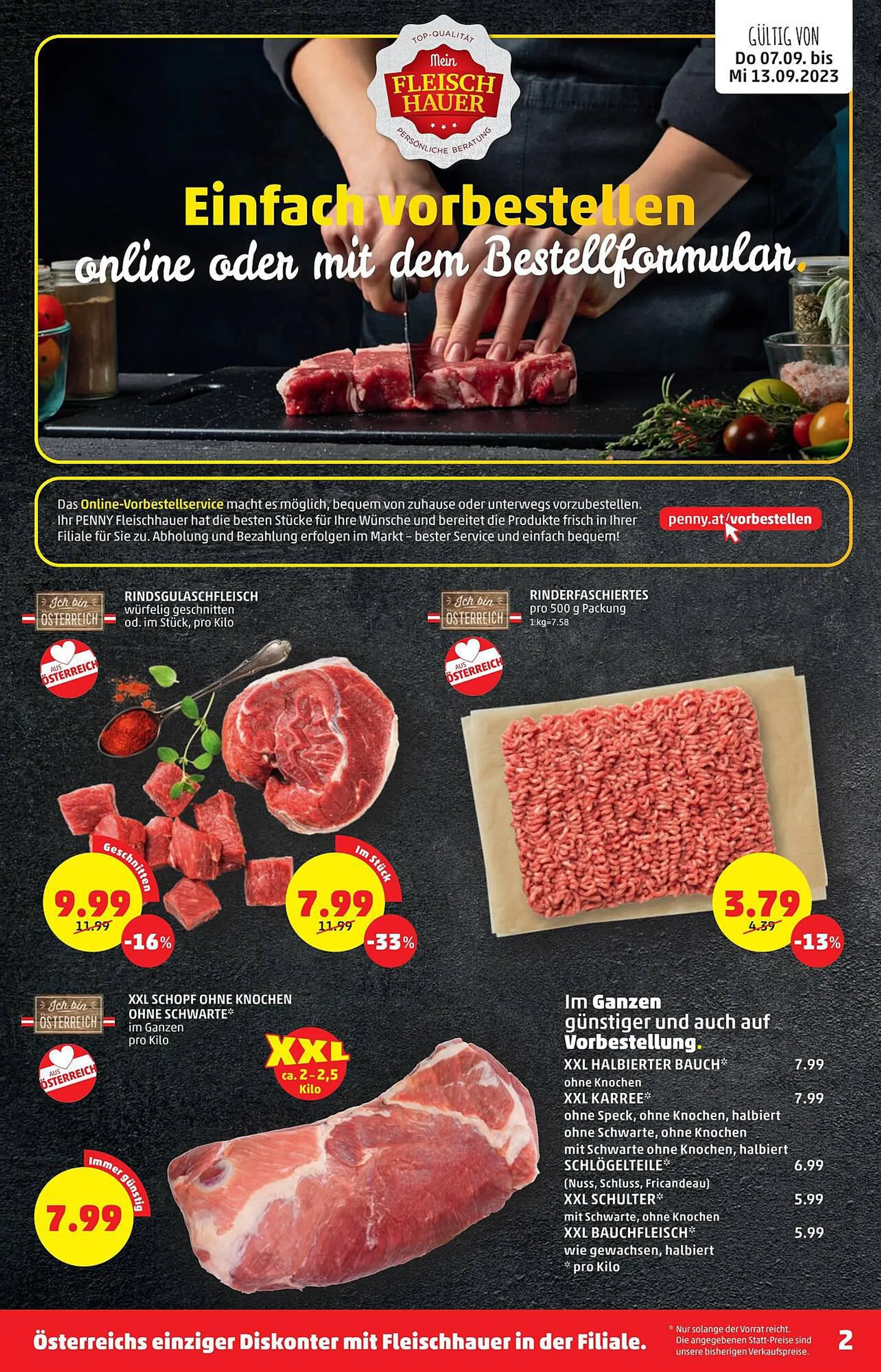 PENNY Flugblatt von 7. September bis 13. September 2023 - Flugblätt seite  2