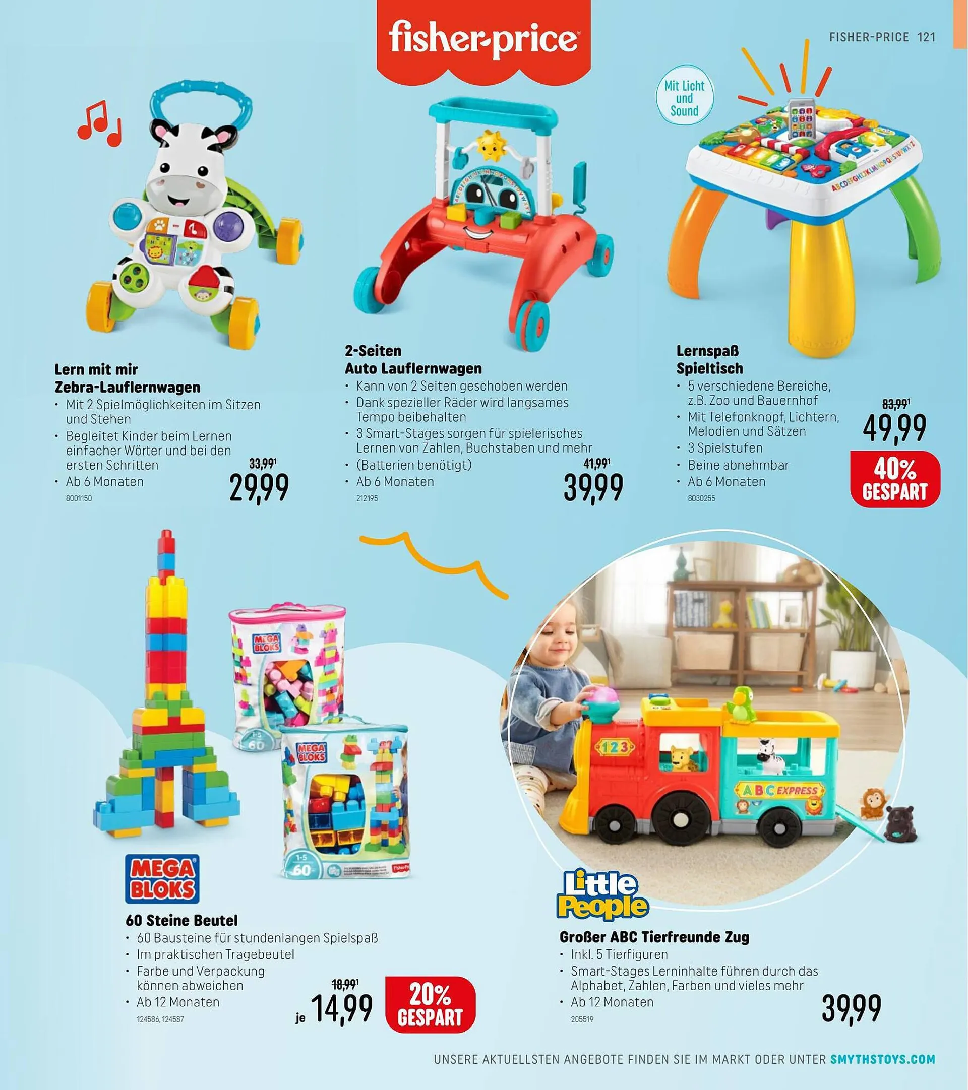 Smyths Toys Flugblatt von 6. Juli bis 30. November 2023 - Flugblätt seite  121