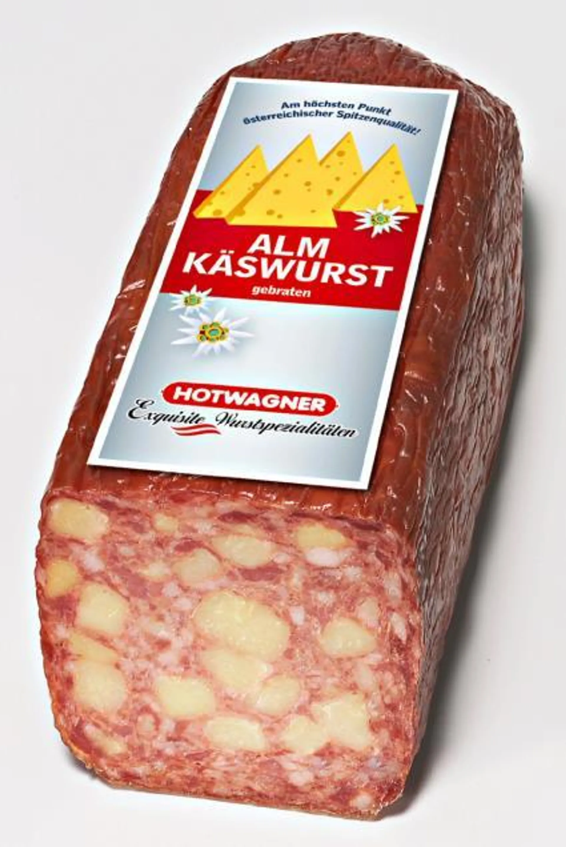 Almkäsewurst halbe Stange